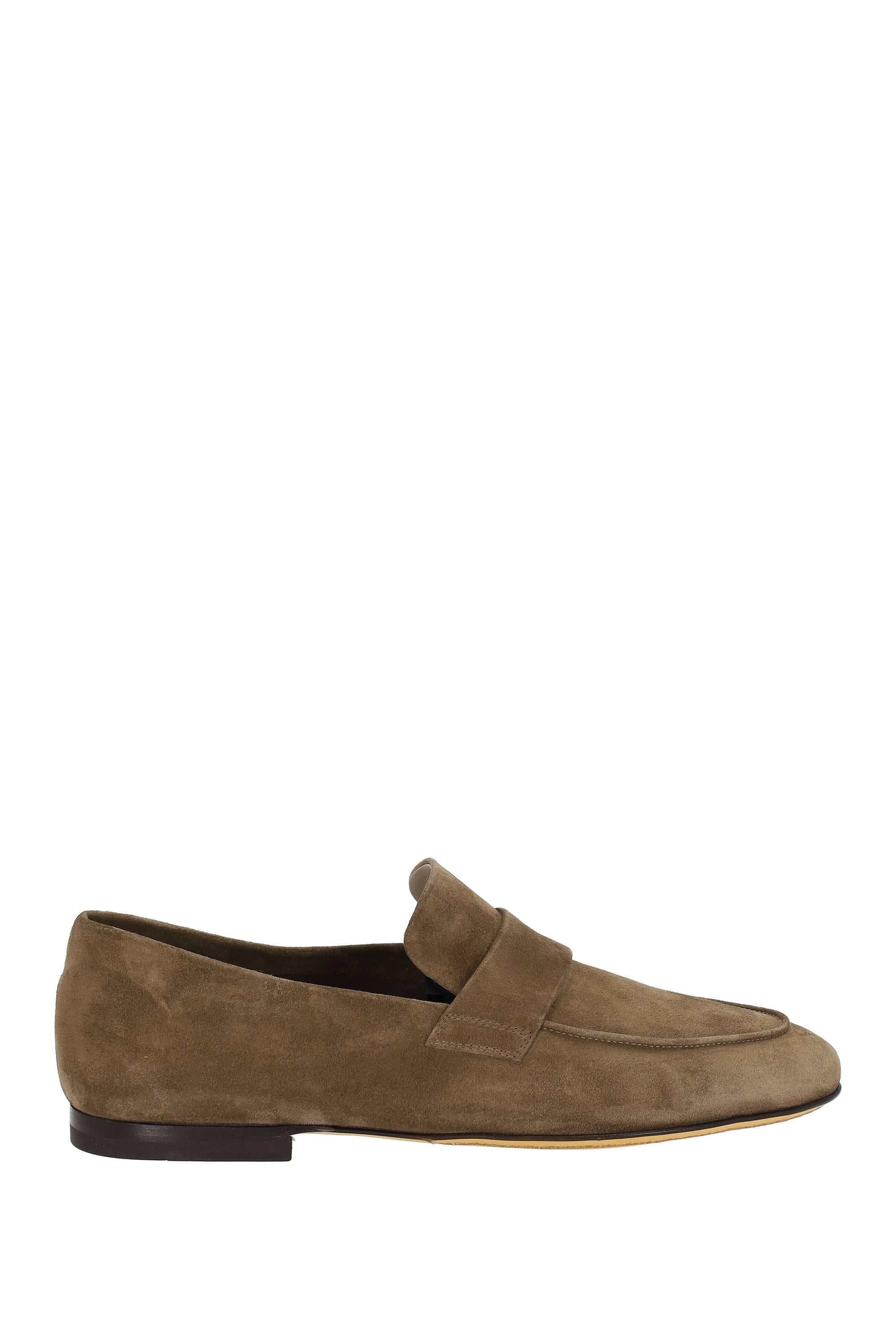 Officine Creative Mocassino in camoscio OCUAIRT001LIC62LEAD LEAD 