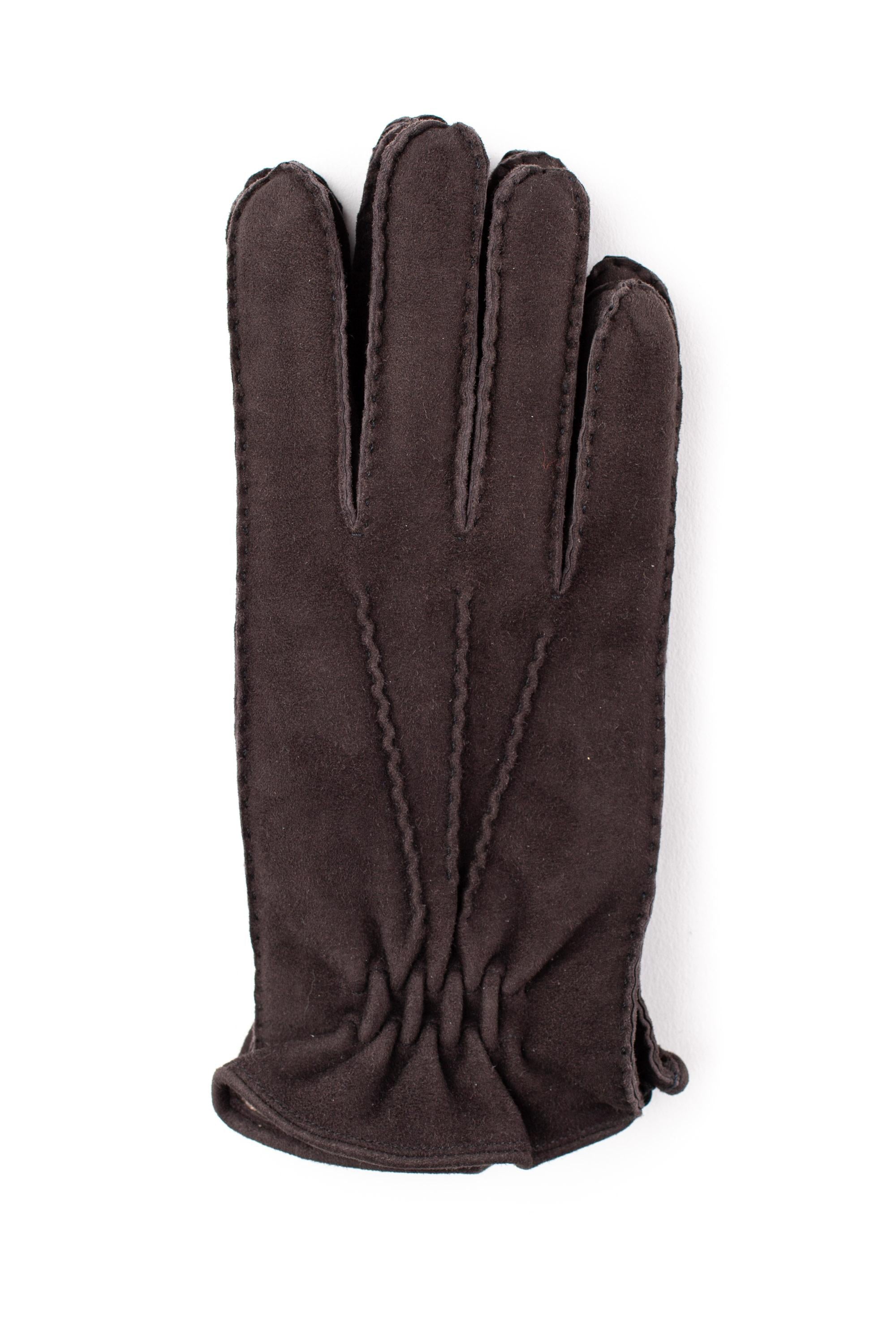 Orciani Guanto in camoscio foderato in cashmere GU0095_SHV TMO 