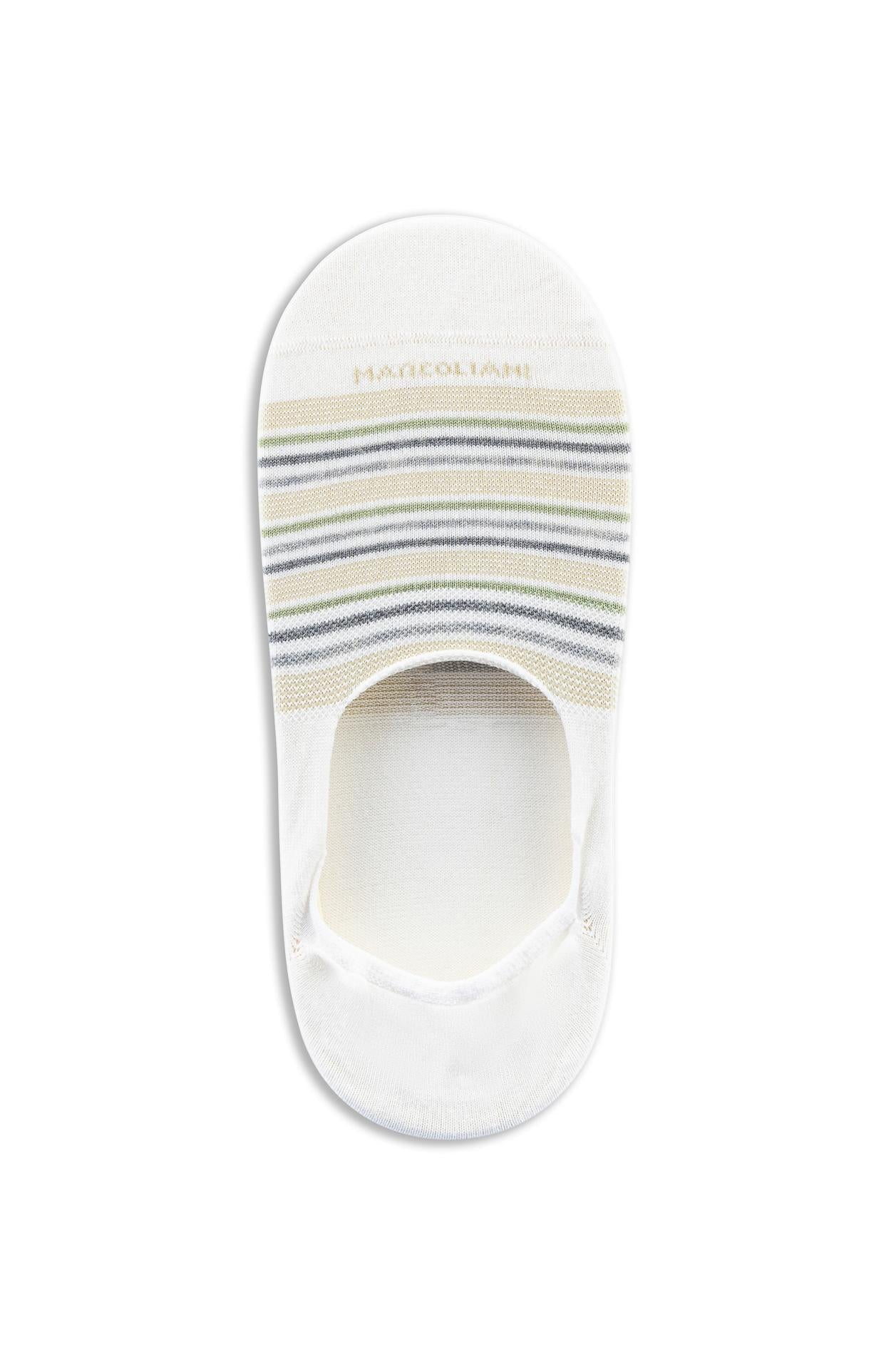 Marcoliani Calza fantasmino invisibile "Torino stripes" MAR4846S 008 