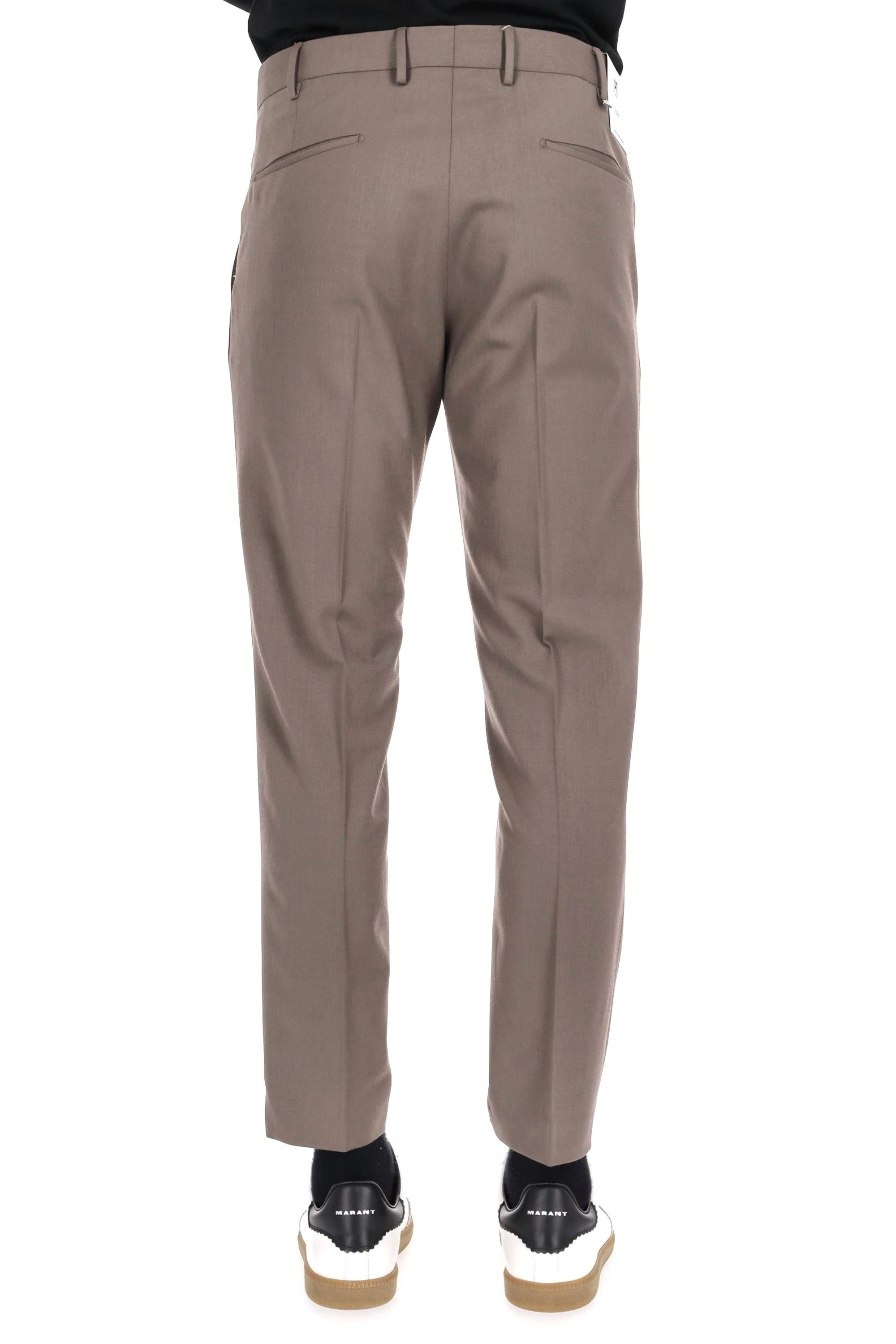 Pantalone in batavia di lana b-stretch fit Dieci AFX0Z00FWD MA37 0105 PT Torino 
