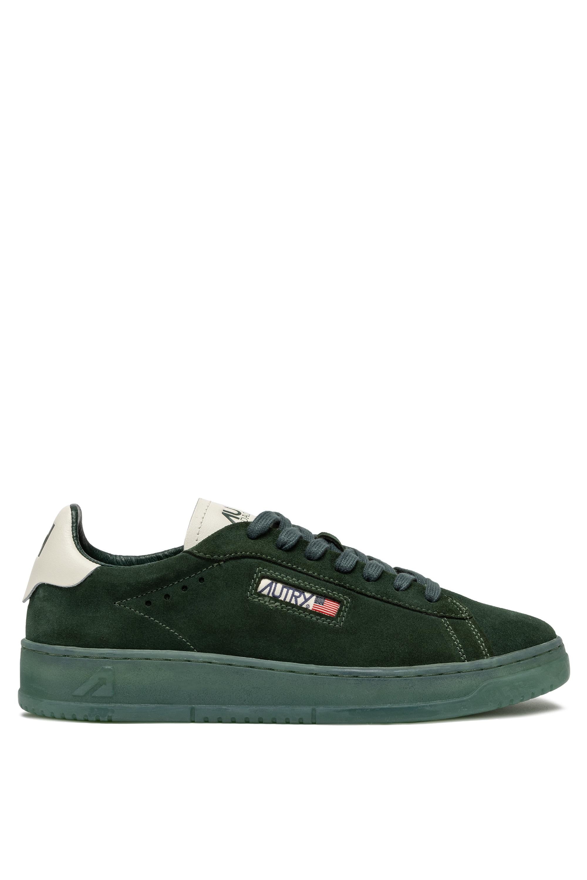 Sneaker Dallas in camoscio ADLM UE12 BOTTLE/MARSH Autry 