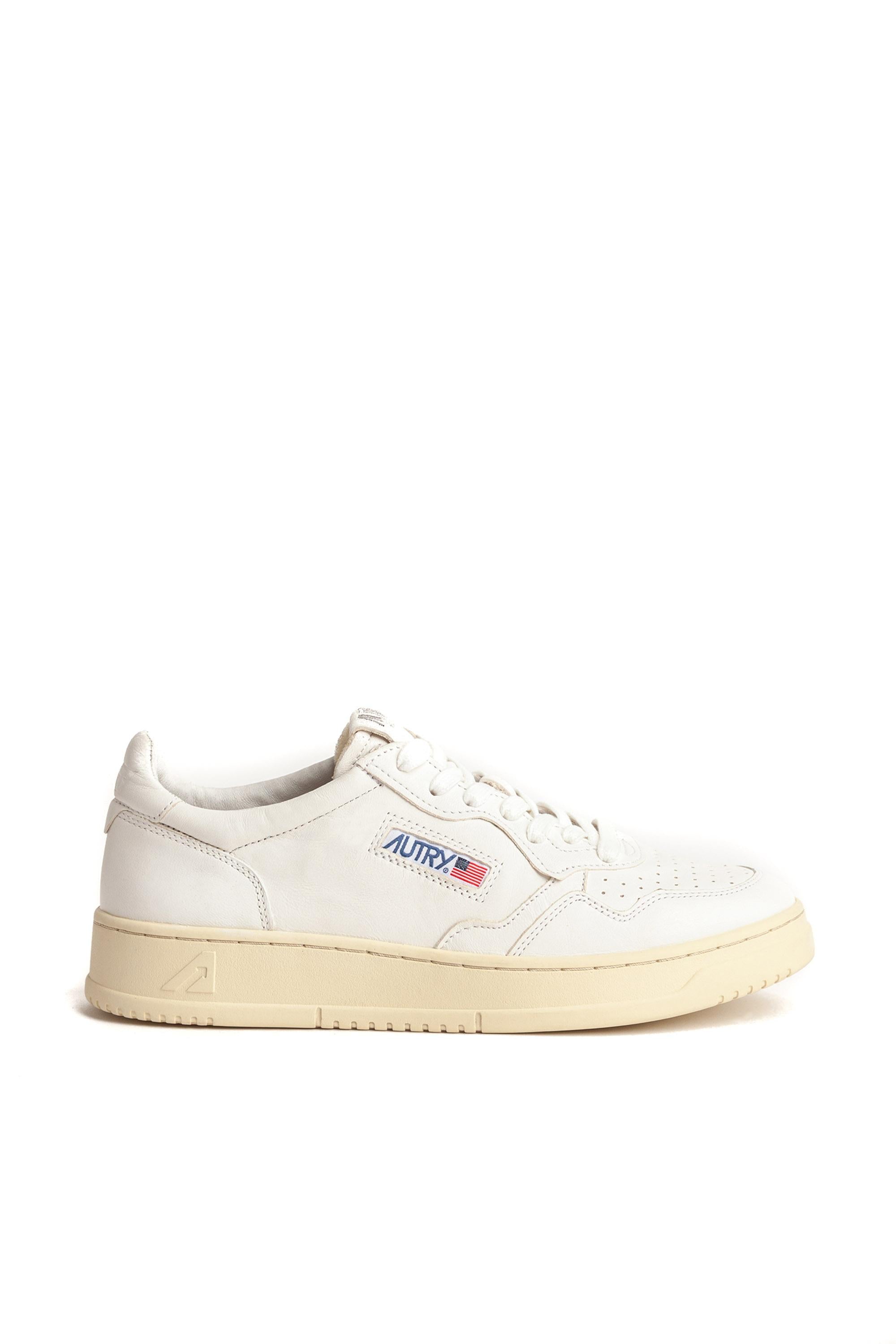 Autry Sneaker Medalist in pelle di capra supersoft AULM - GG04 WHITE 