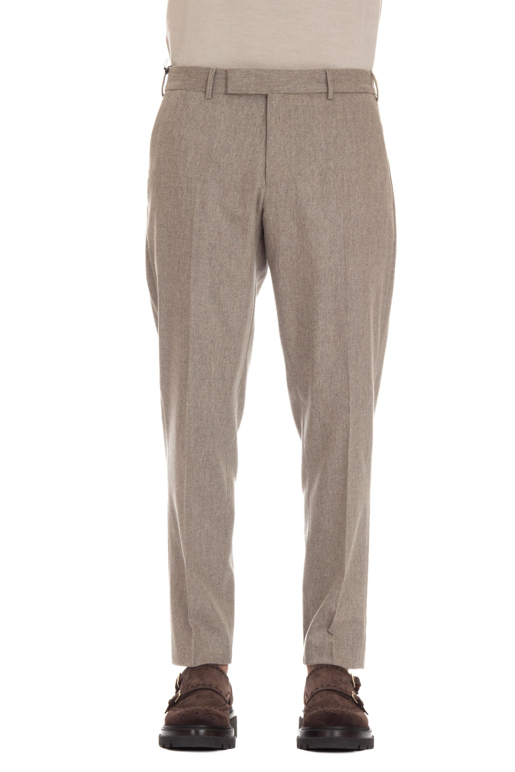Pantalone in flanella di lana-cashmere Rebel fit RFZ1Z00FWD TO03 0040 PT Torino 