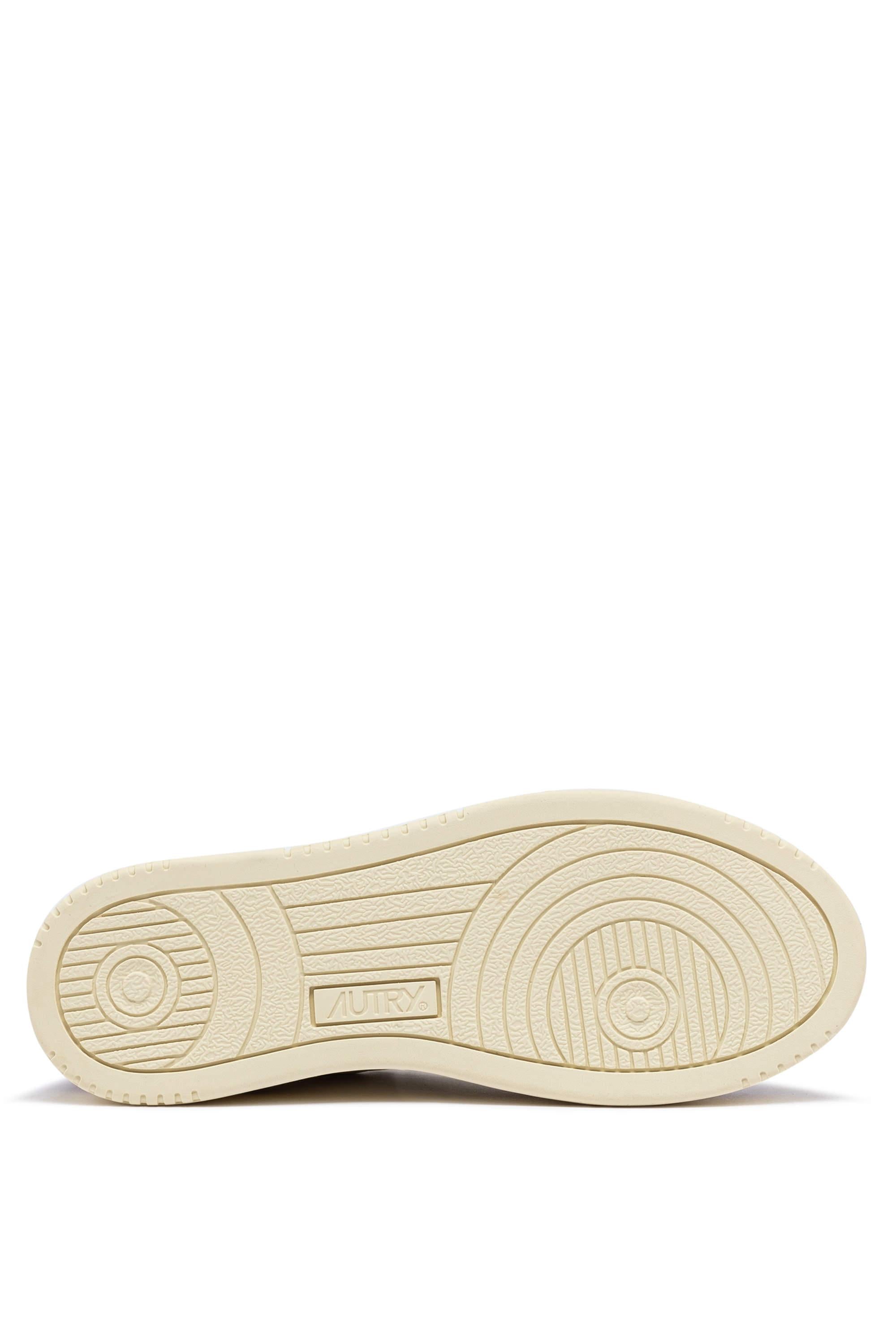 Autry Sneaker Medalist in pelle di capra e camoscio fucsia AULW GS39 WHT/SCRLT 