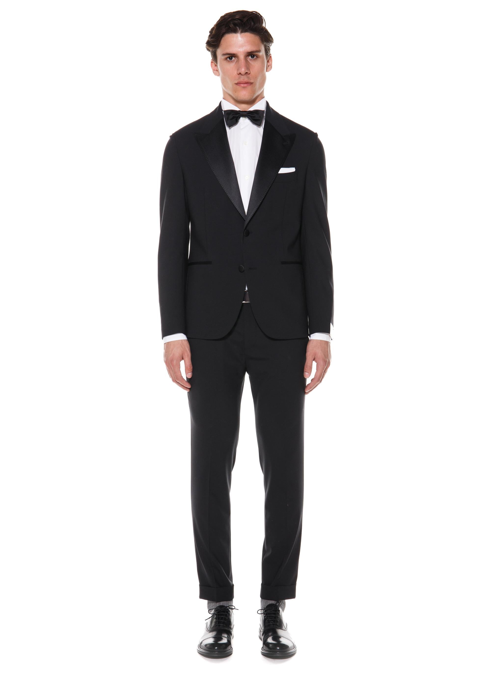 Abito smoking sartoriale monopetto in lana comfort C70ABUC01 TES0A053 11N Eleventy 