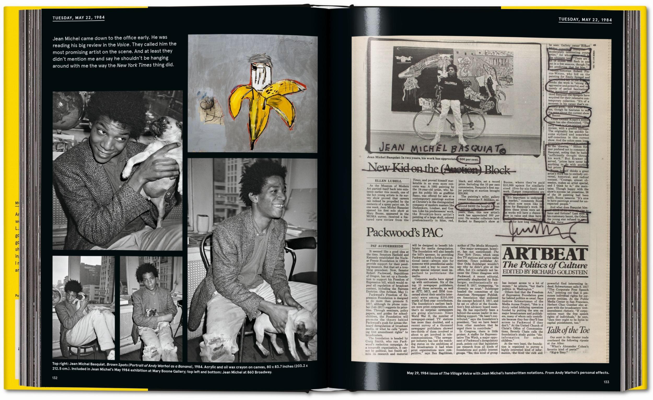 Taschen Warhol on Basquiat. The Iconic Relationship Told in Andy Warhol's Words and Pictures WARHOL & BASQUIAT NN 
