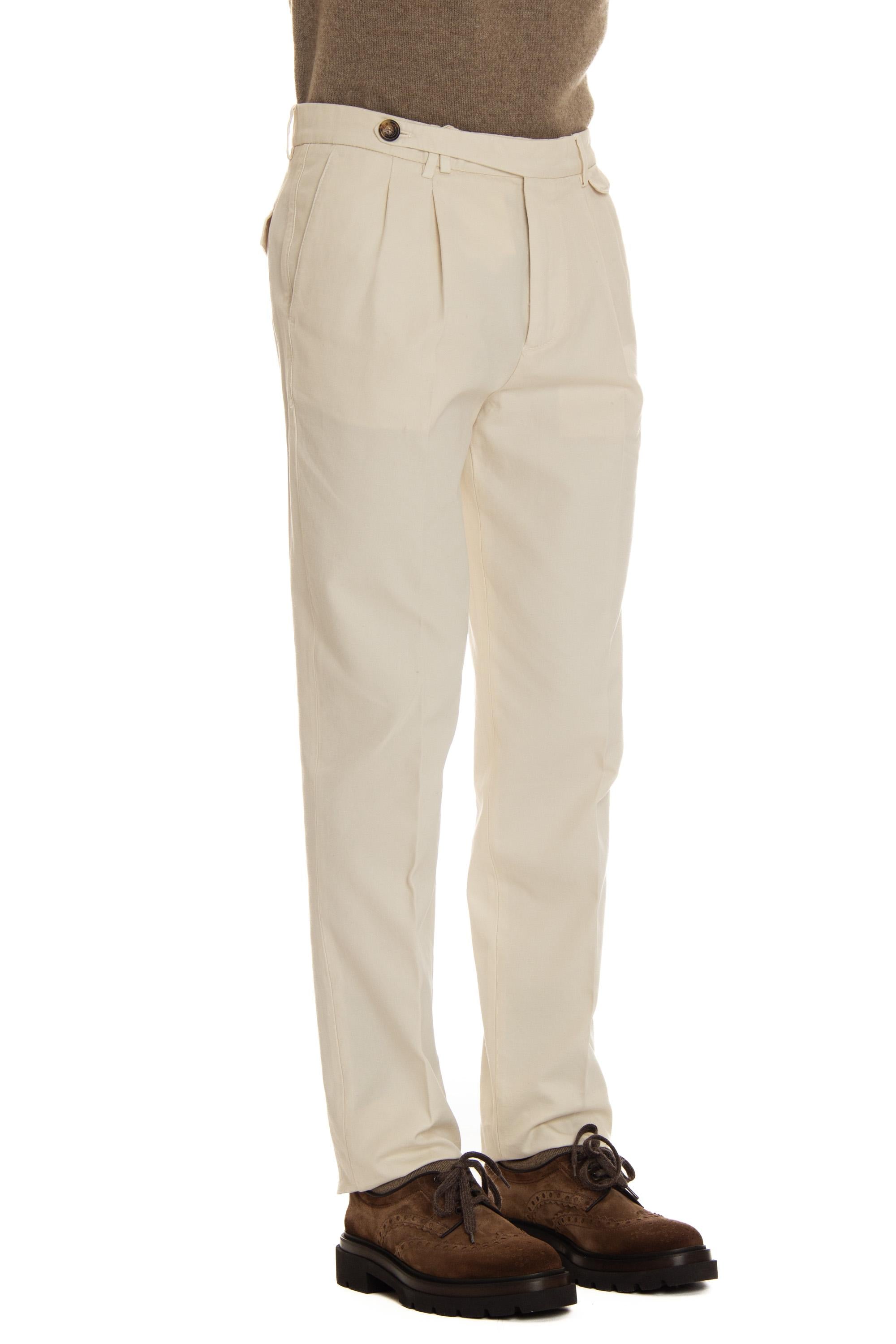 Pantalone in gabardina di cotone M252DE1920 C5797 Brunello Cucinelli 
