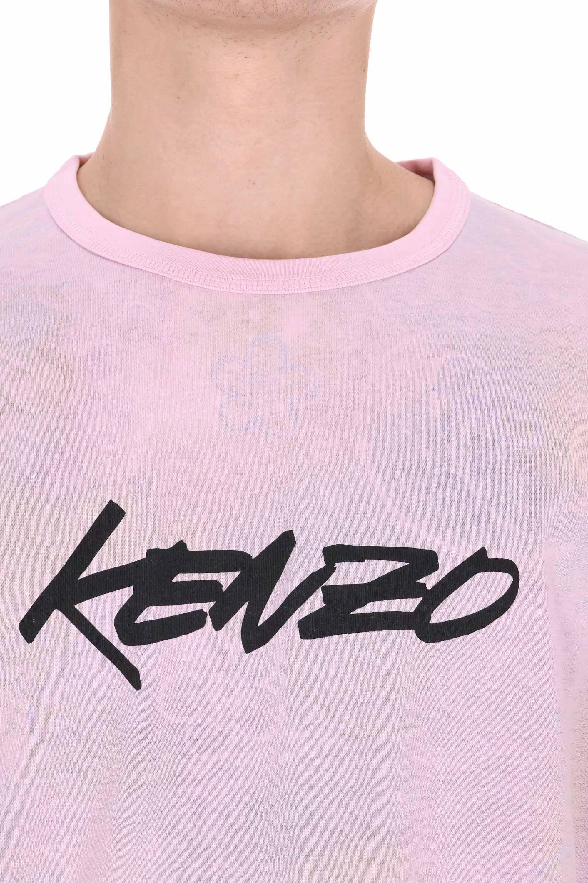 Kenzo T-shirt stampata reversibile x Futura 2000 FF65TS2584SG 30 