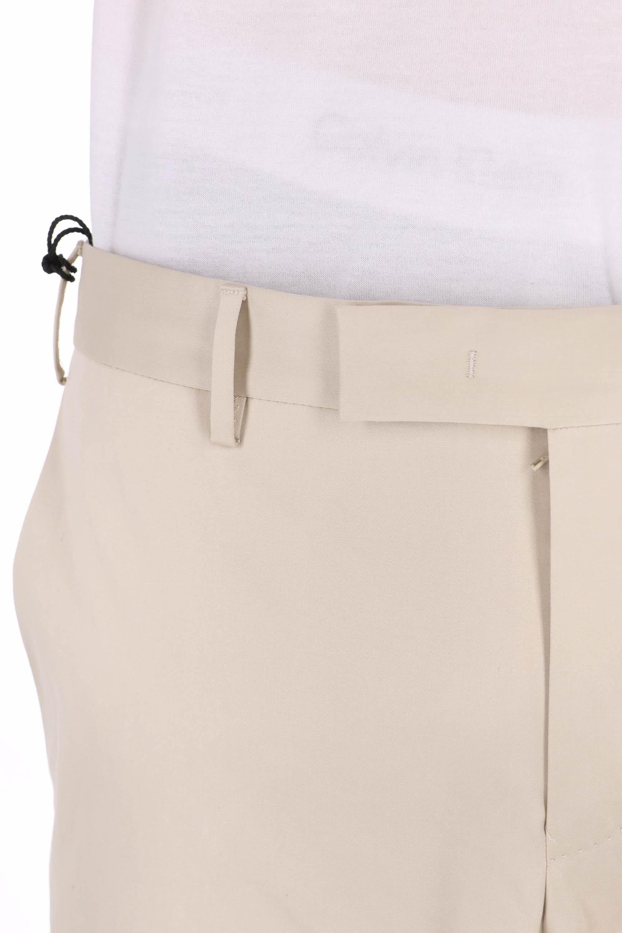 Pantalone in rasatello di cotone mod. Dieci ASX0Z00FWD NU68/2 0040 PT Torino 