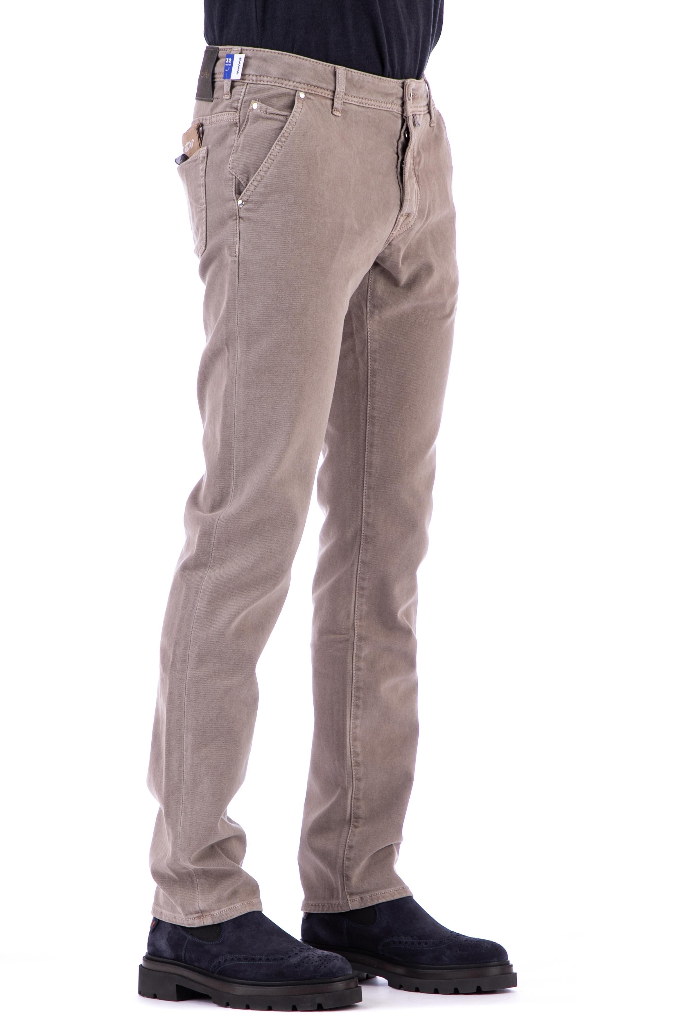 5 tasche color in cotone soft leonard fit E08-36S-3657-LEONARD2 B75 Jacob Cohen 