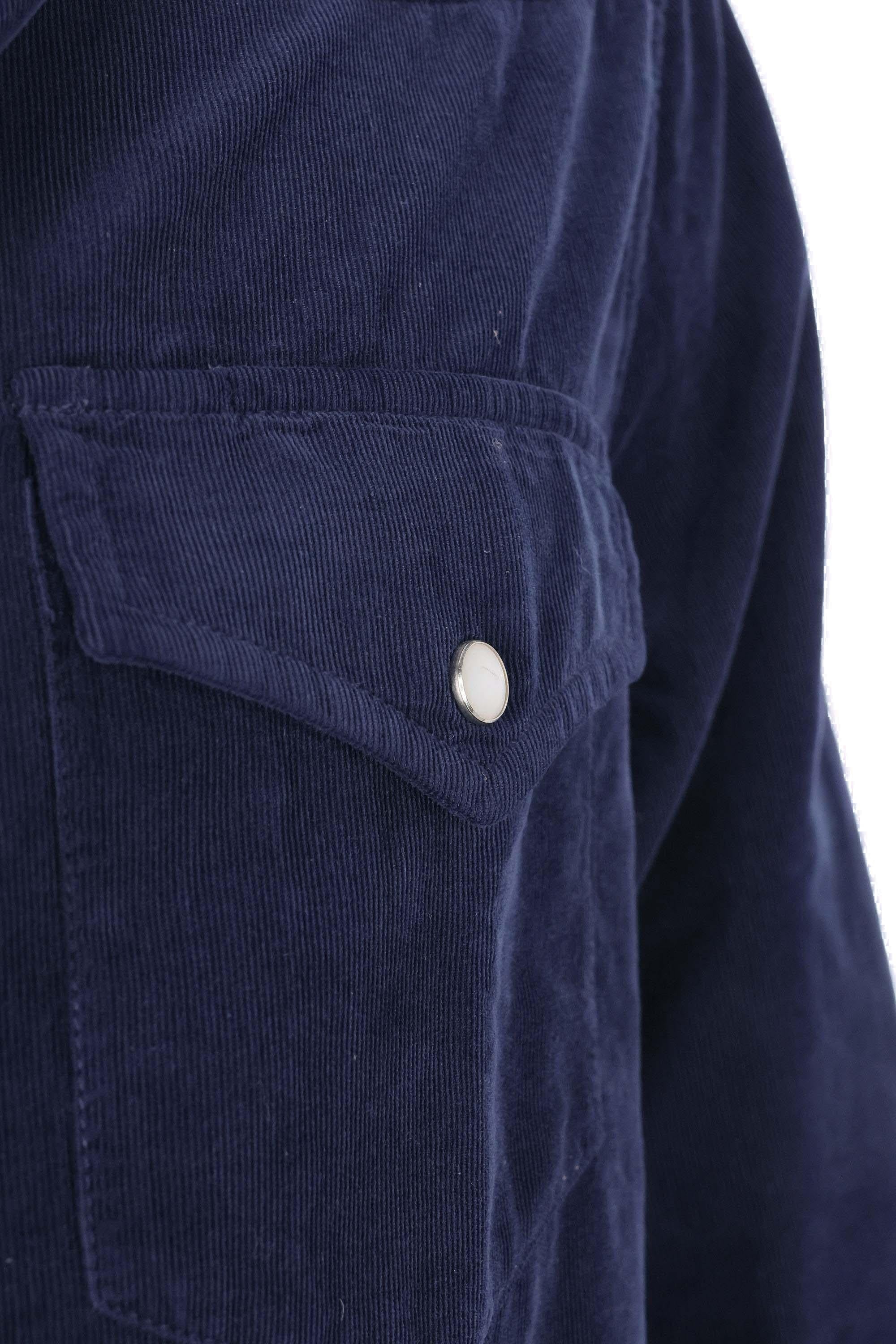 Brunello Cucinelli Camicia modello texas in fine velluto ML6884008 C7057 