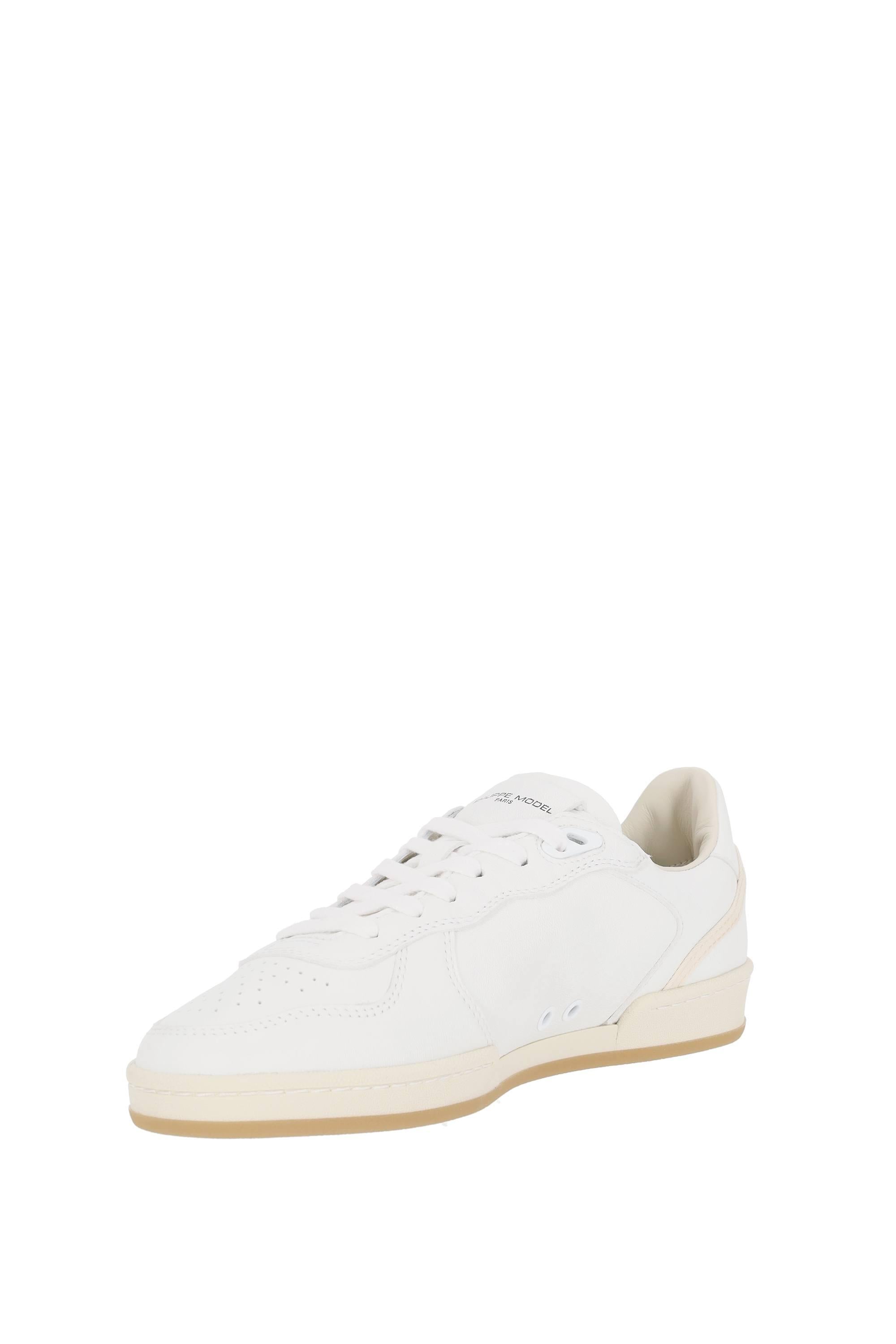 Philippe Model Sneaker in pelle total white mod. Pigalle PGLU PGAL/6 WW01 