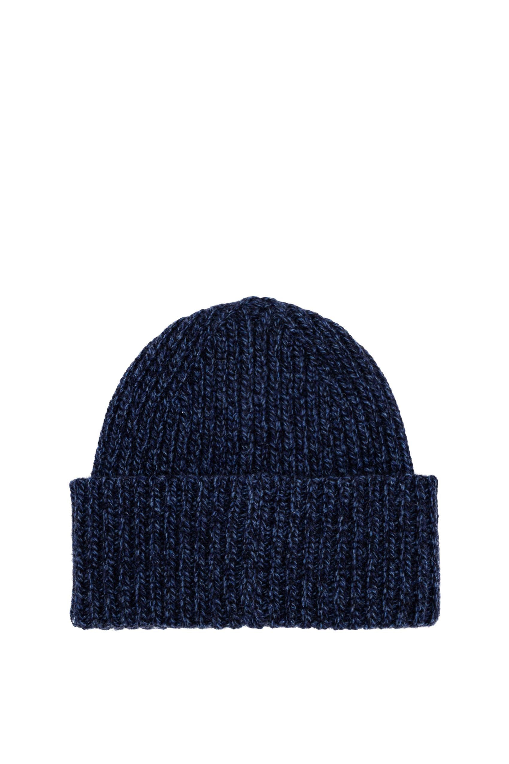 Cuffia in lana moulinè BEPU T7KB BLUE Autry 