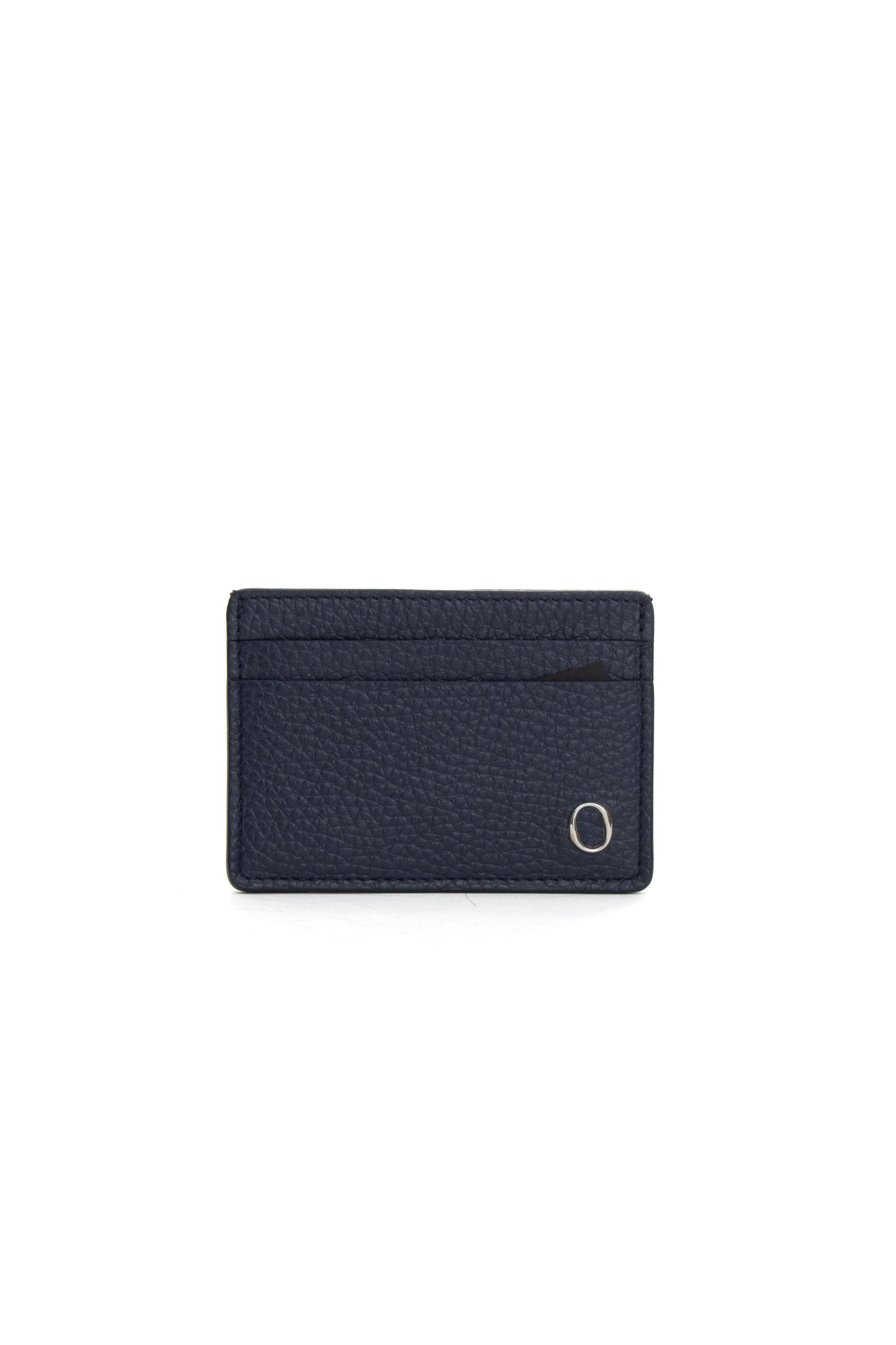 Orciani Portacarte in pelle SU0110_MIC/2 NAVY 