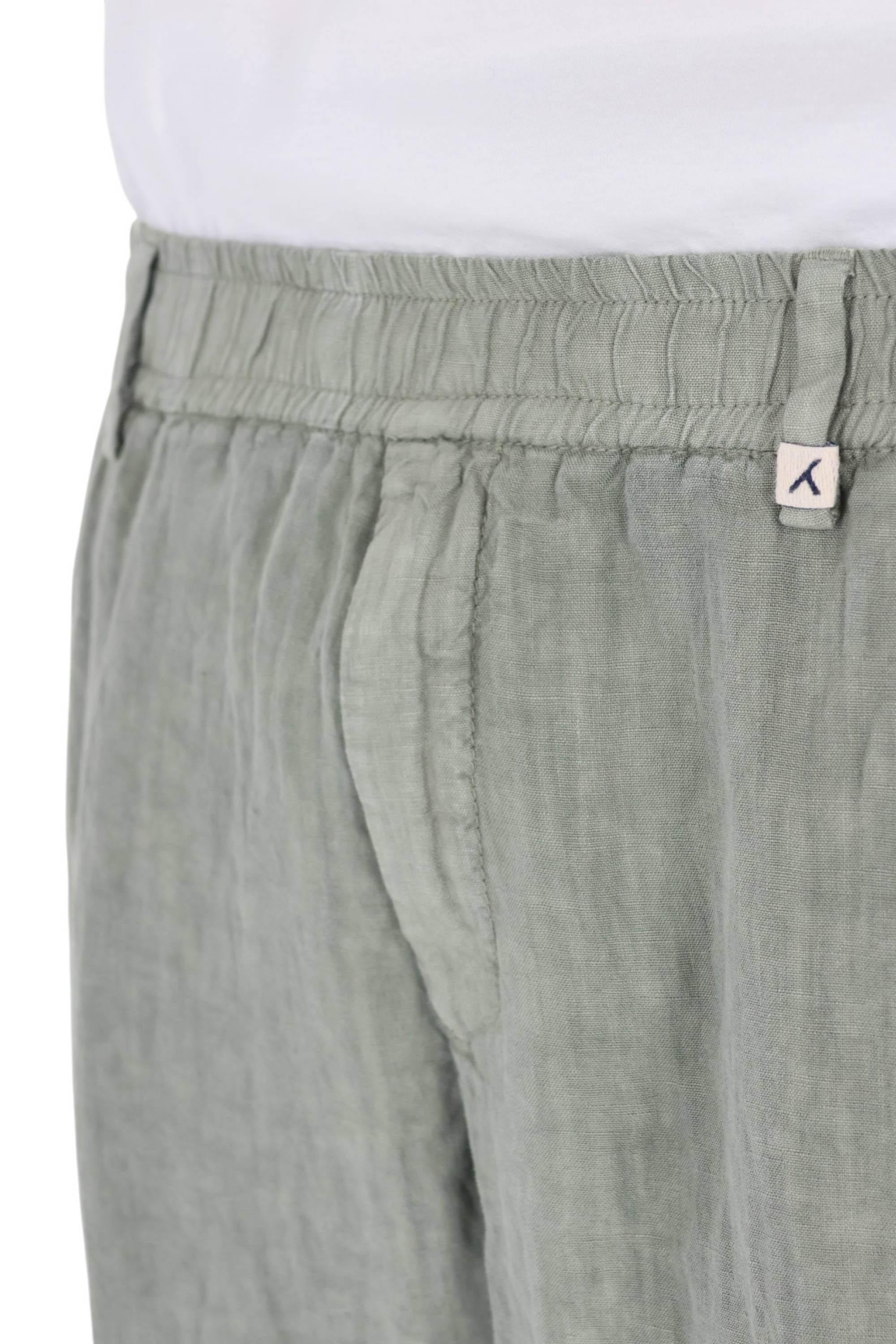 Myths Pantalone Ares in puro lino con vita elasticata 26M26L 72-2 26 