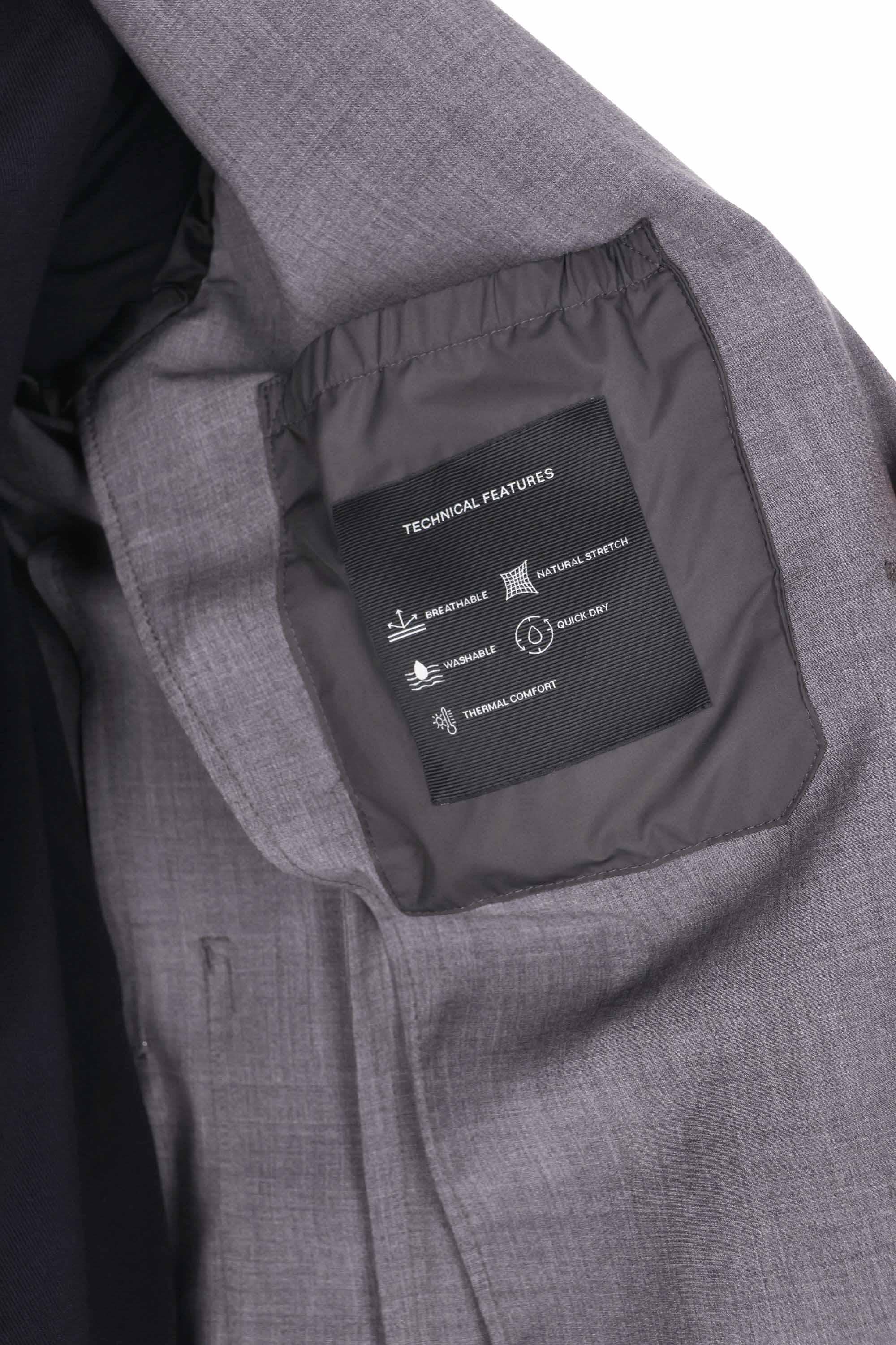 Zegna Abito in lana thechmerino Wash&Go 322745A3-2XPYGX 8R 