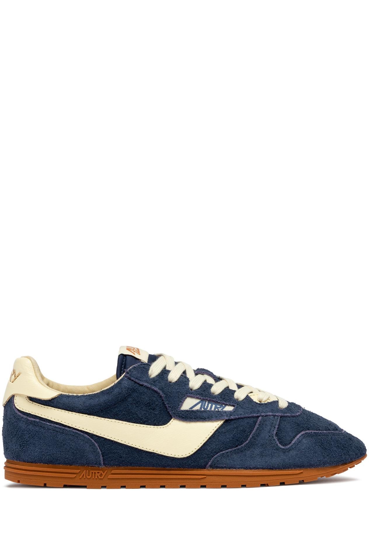 Autry Sneaker Windspin in camoscio WSLM UB28 BLUET/RUT 