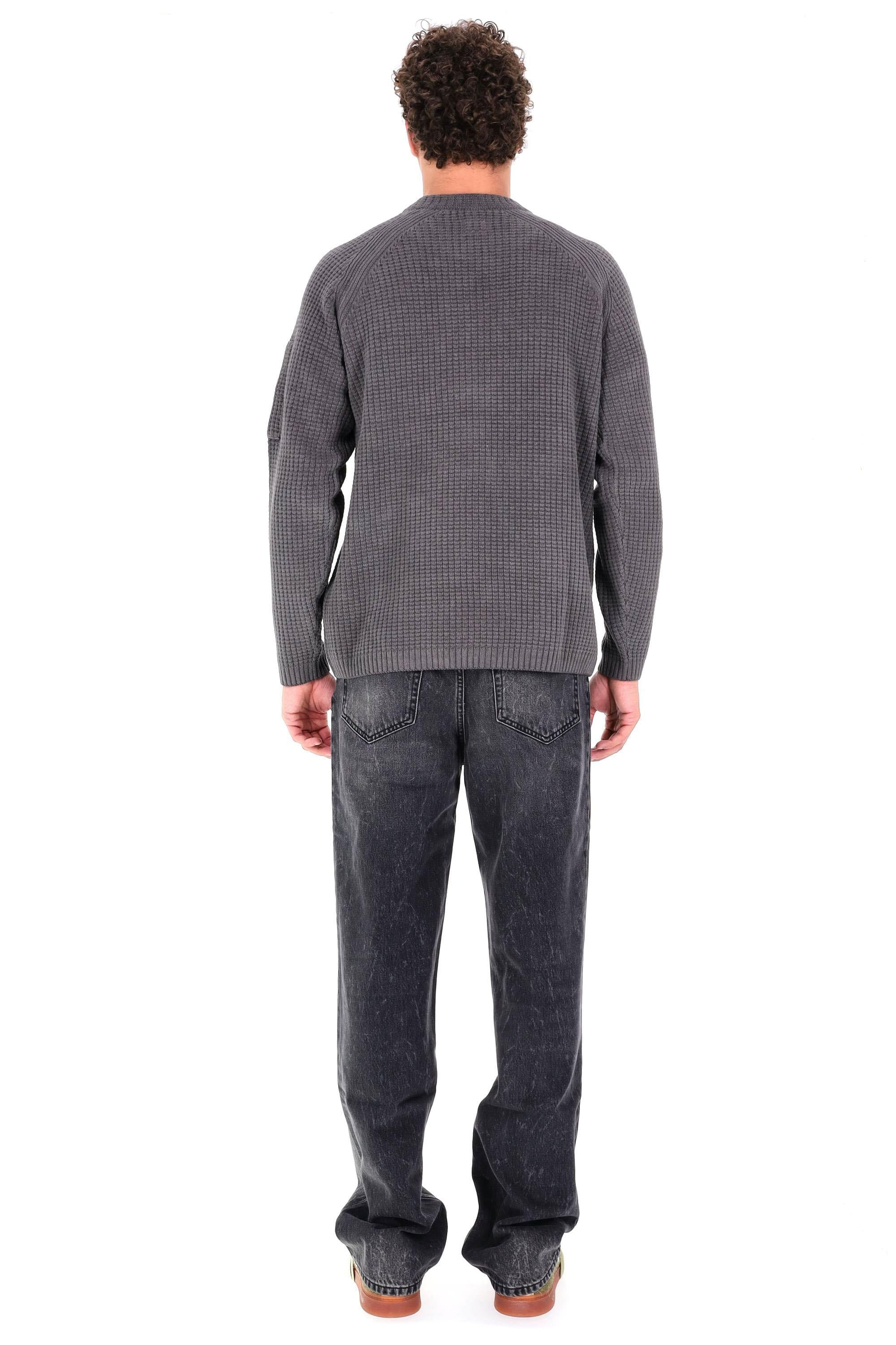 CP Company Maglia girocollo in ciniglia di cotone MKN023A00-5558G 978 