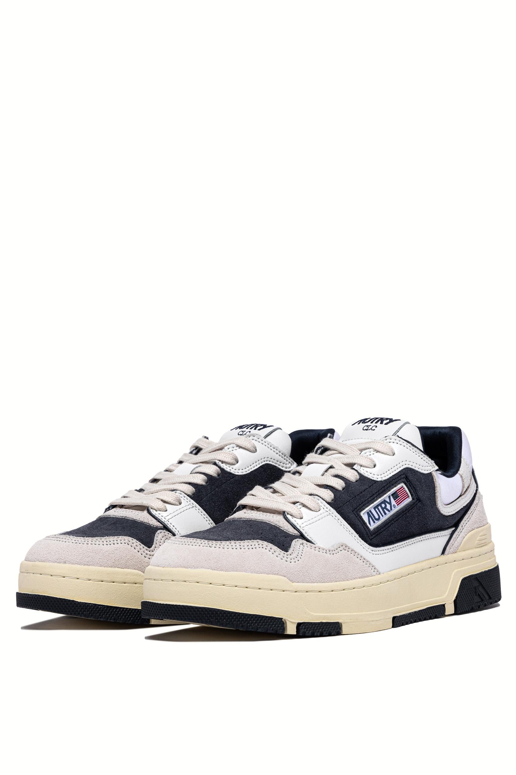 Sneaker CLC con dettagli blu ROLM EE01 WHT/SPACE Autry 