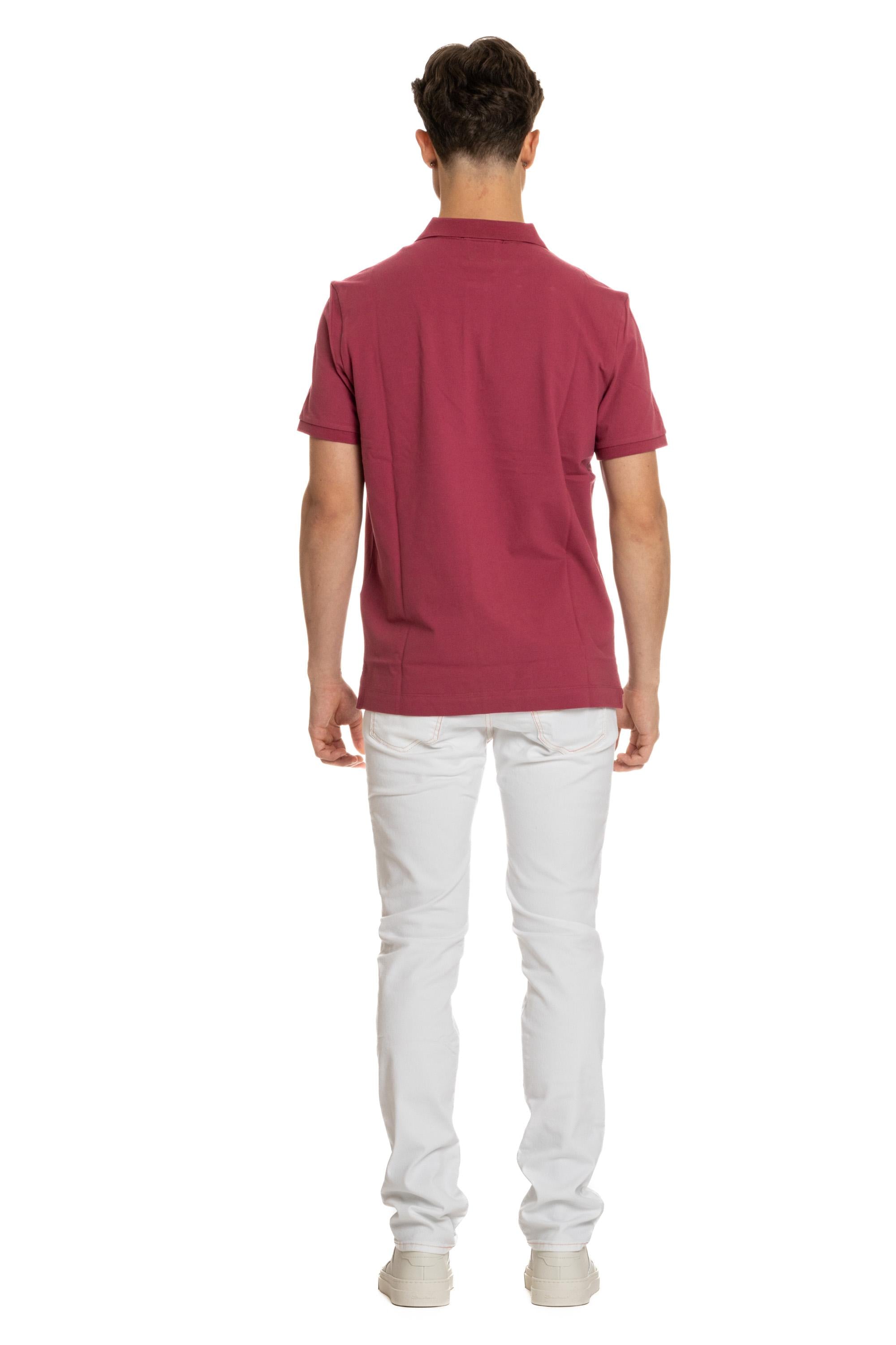 CP Company Polo in piquet di cotone light stretch CMPL074A 005263W 577 