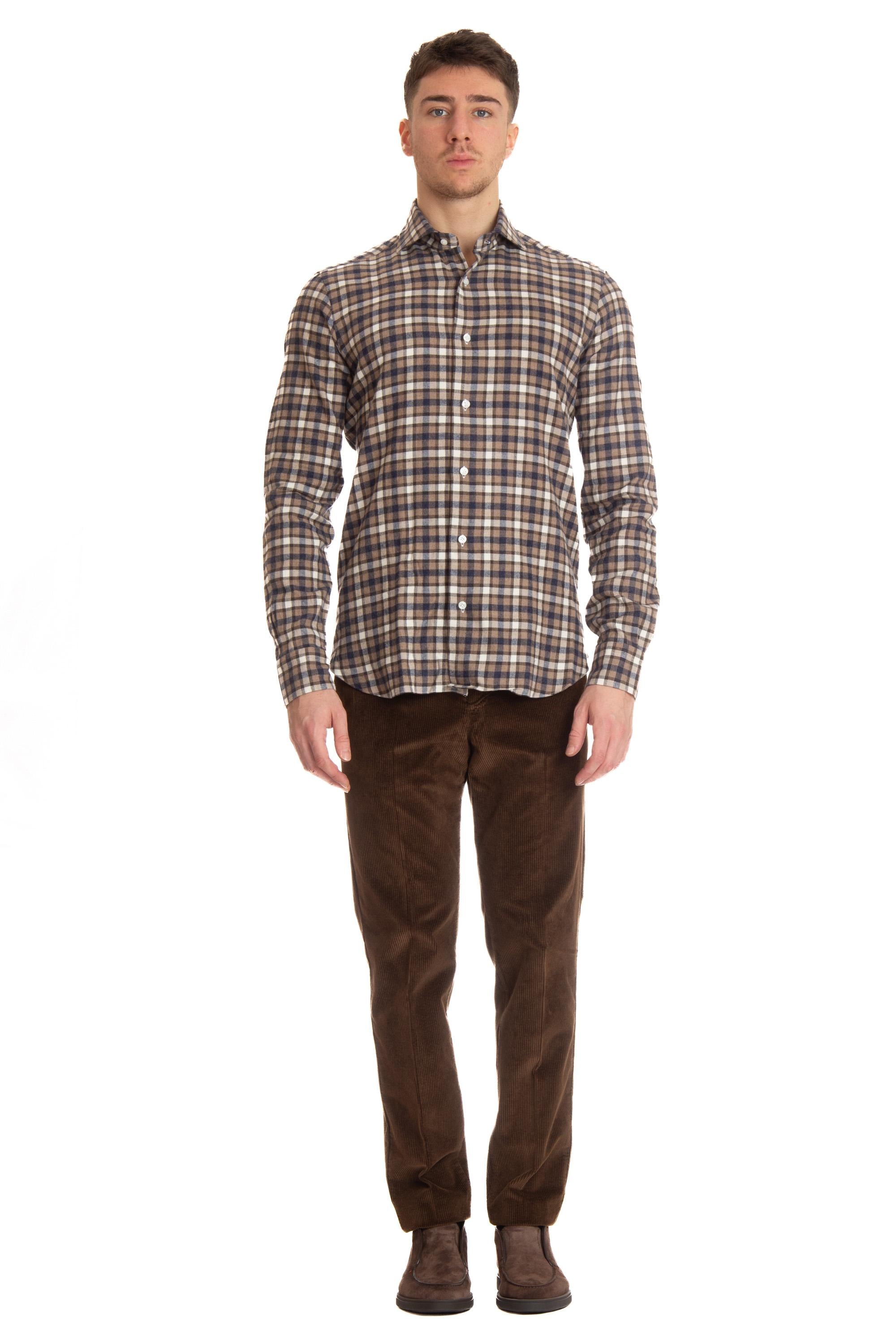 Barba Camicia etichetta Dandylife fantasia check LIU13P0136046.X MULTICOLOR 