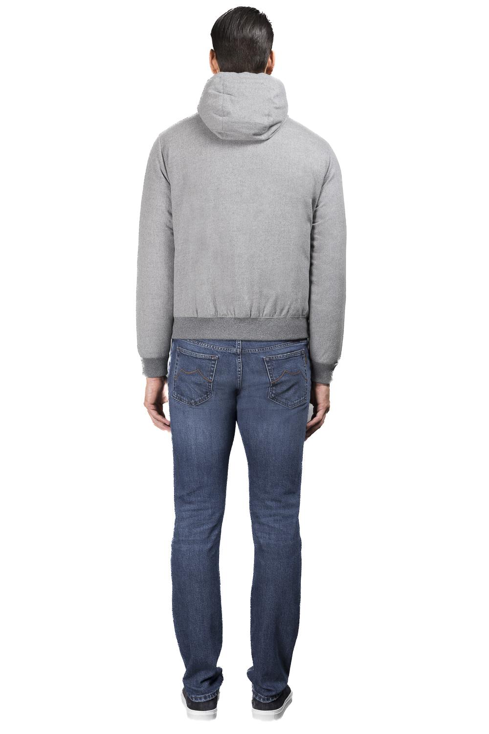 Moorer Giubbotto bomber in lana-cashmere imbottito in piumino ONIRO-LSL U0051 