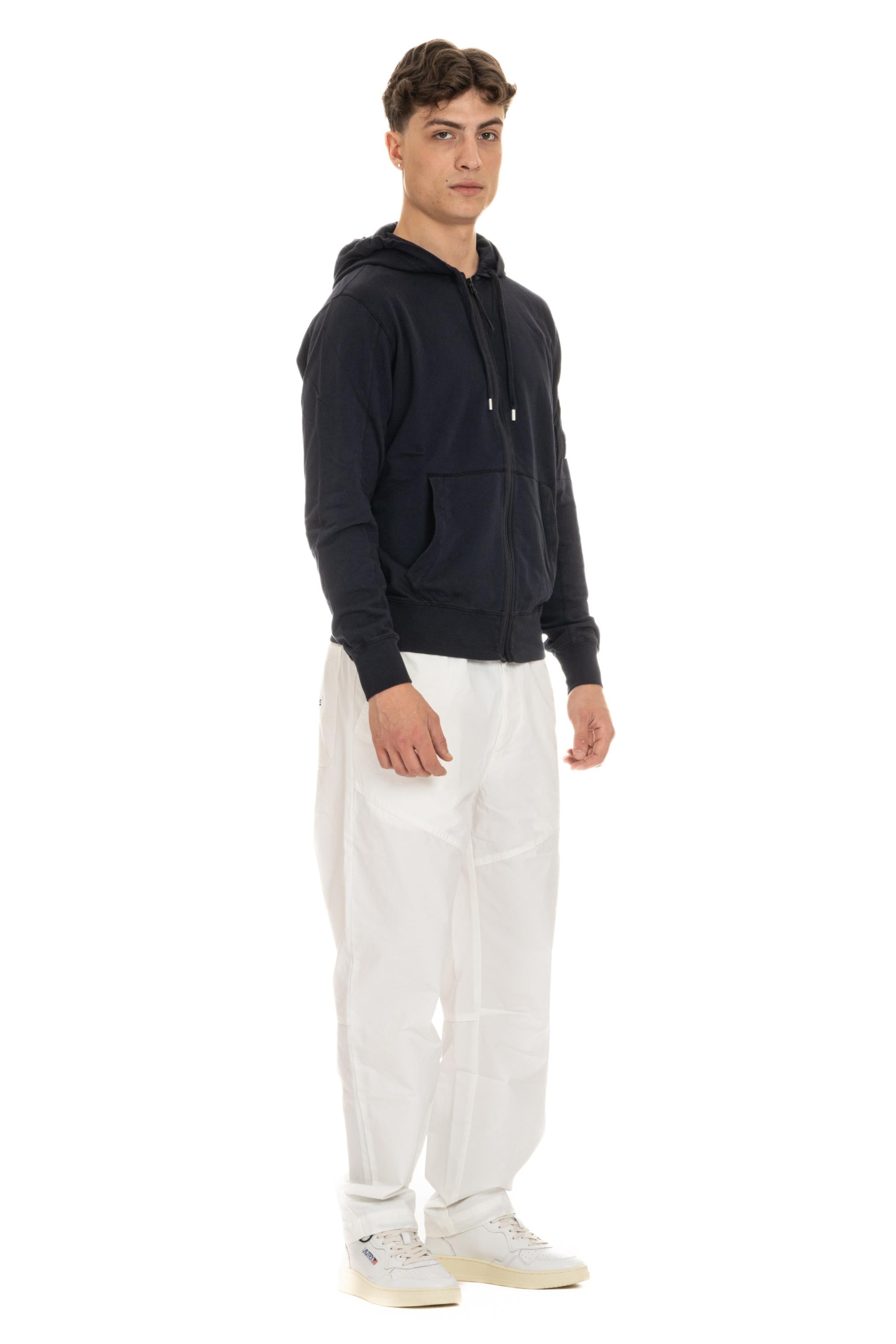 Felpa full zip in leggero cotone CMSS034A 002246G/2 888 CP Company 