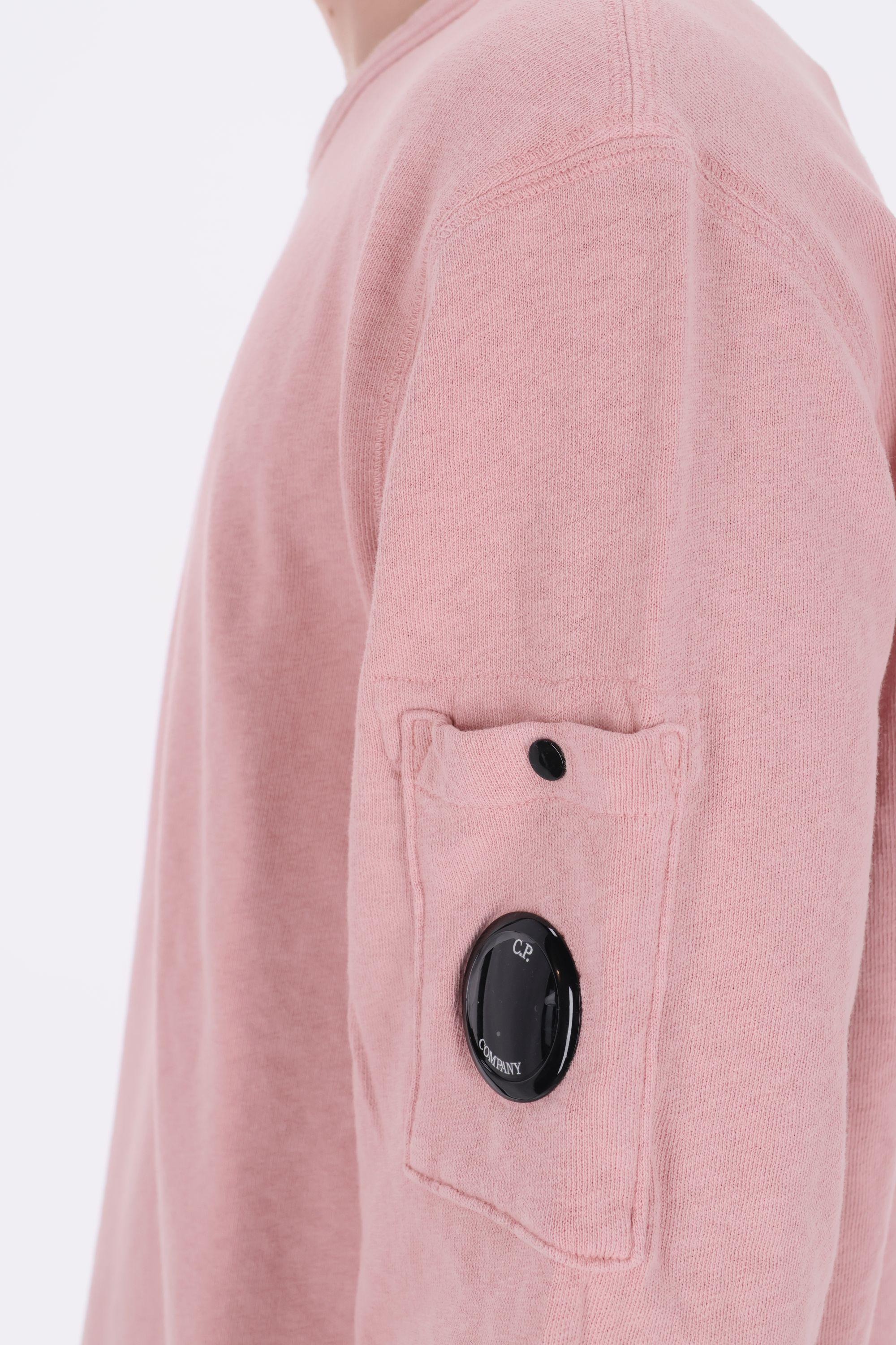 CP Company Felpa girocollo in cotone malfilè MSS266A11 0337O 520 