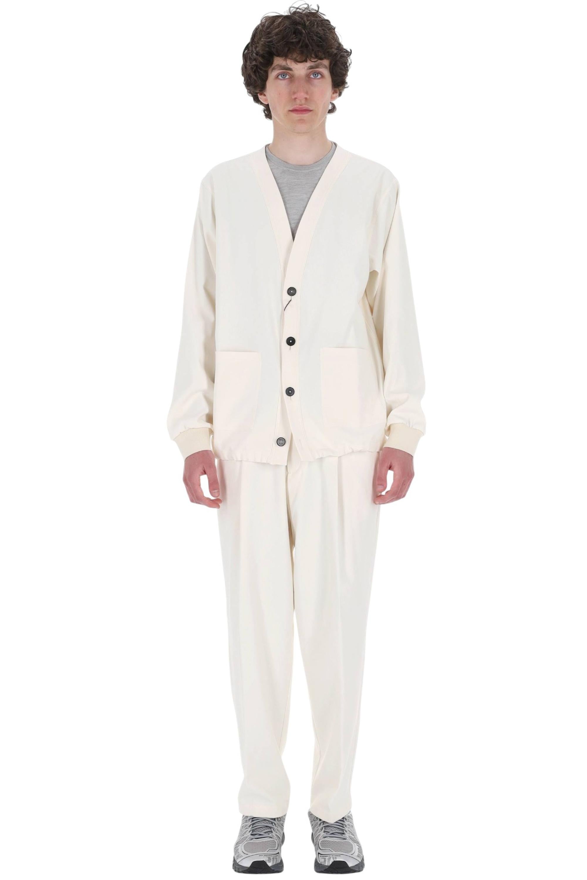 Herno Cardigan-jacket in tessuto tecnico modello kimono GA000211U 1200 