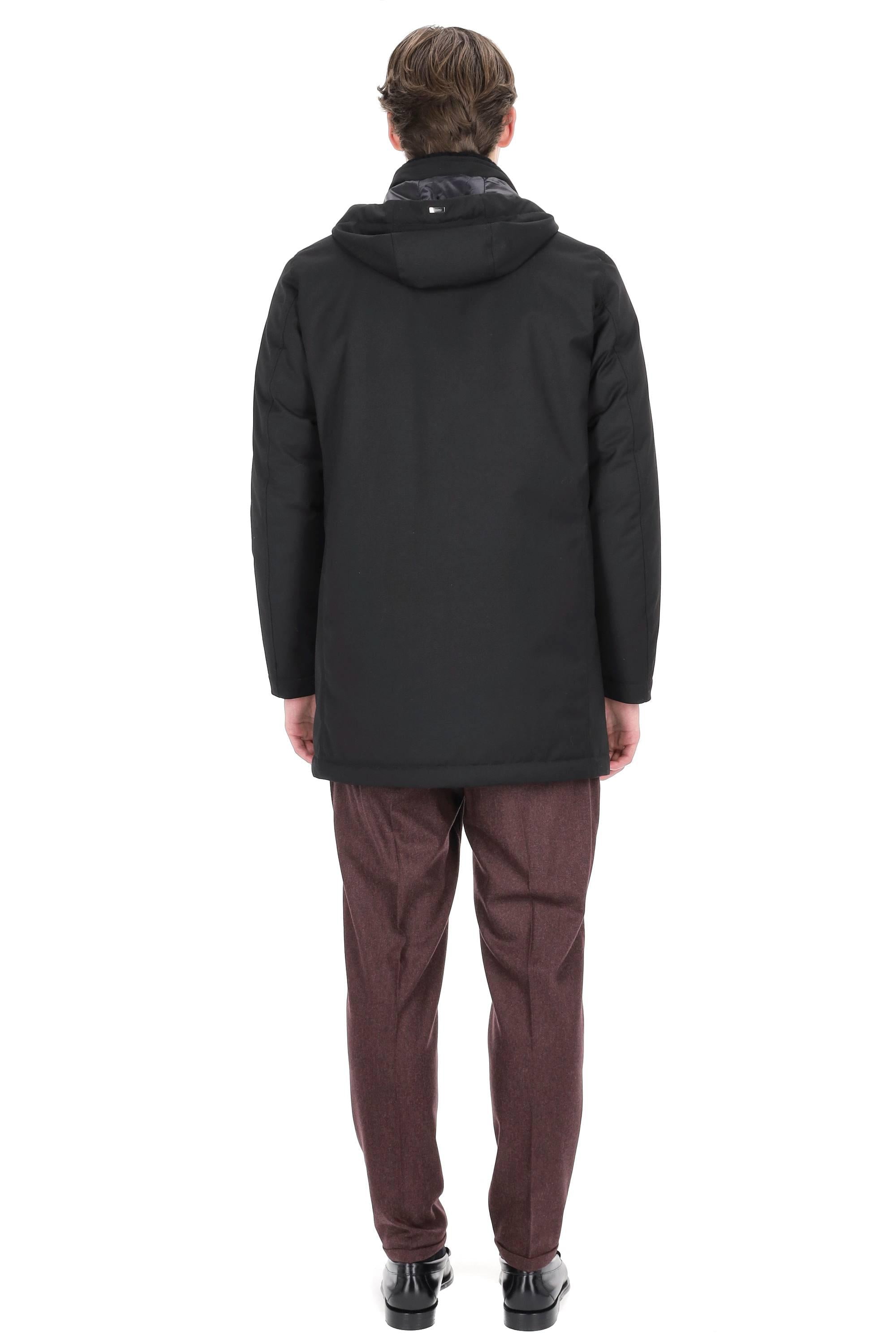 Herno Parka misto viscosa linea Sub zero PI001155U-12638 9300 