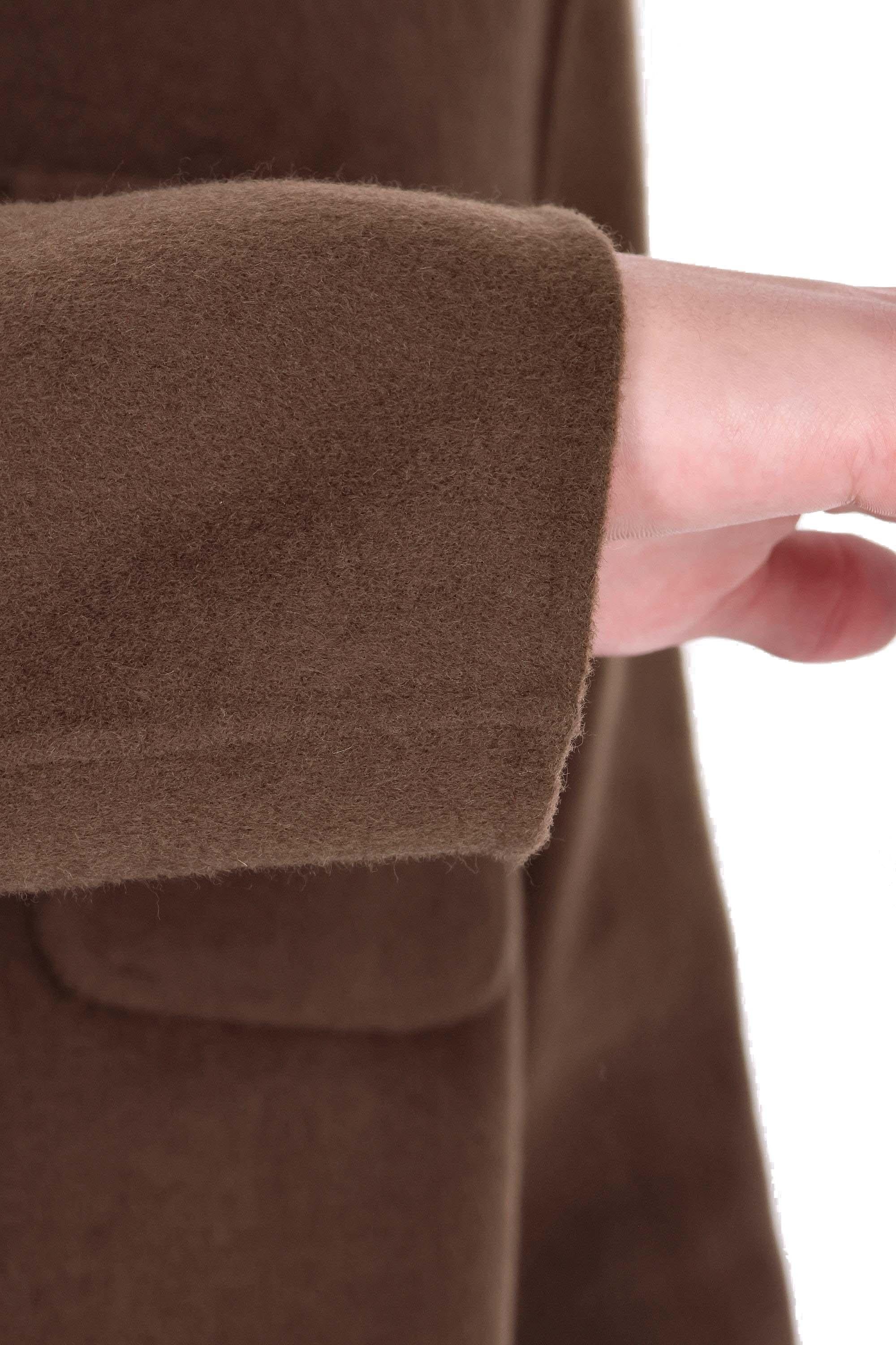 Officine Générale Overshirt in lana double sfoderata mod. Hamilton MOVS077 ICED COFFEE 