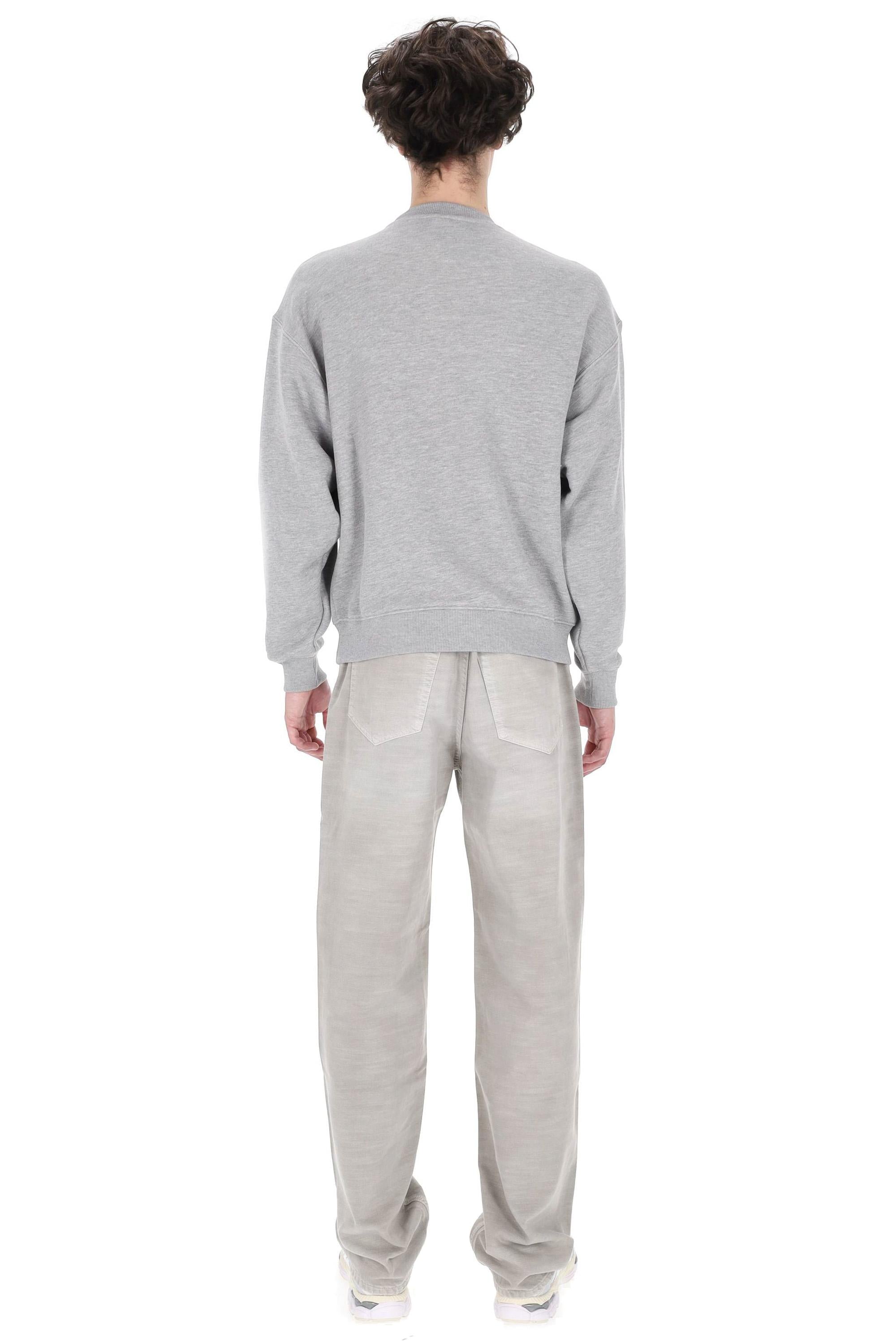 Autry Felpa girocollo in cotone con logo SWPX 035D JERS DK MEL 