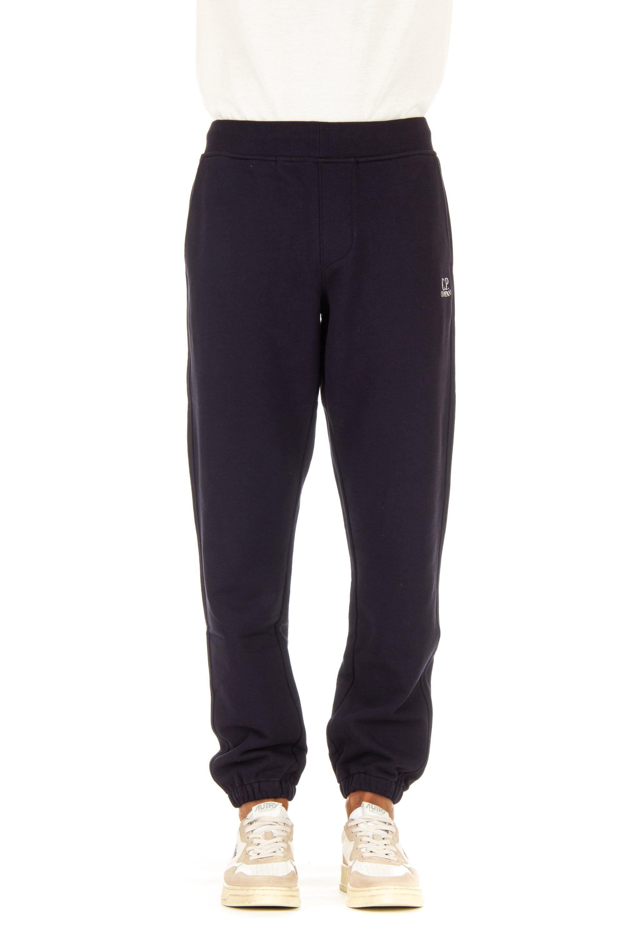 CP Company Pantalone felpa jogger in cotone diagonale CMSP135A 005086W 888 