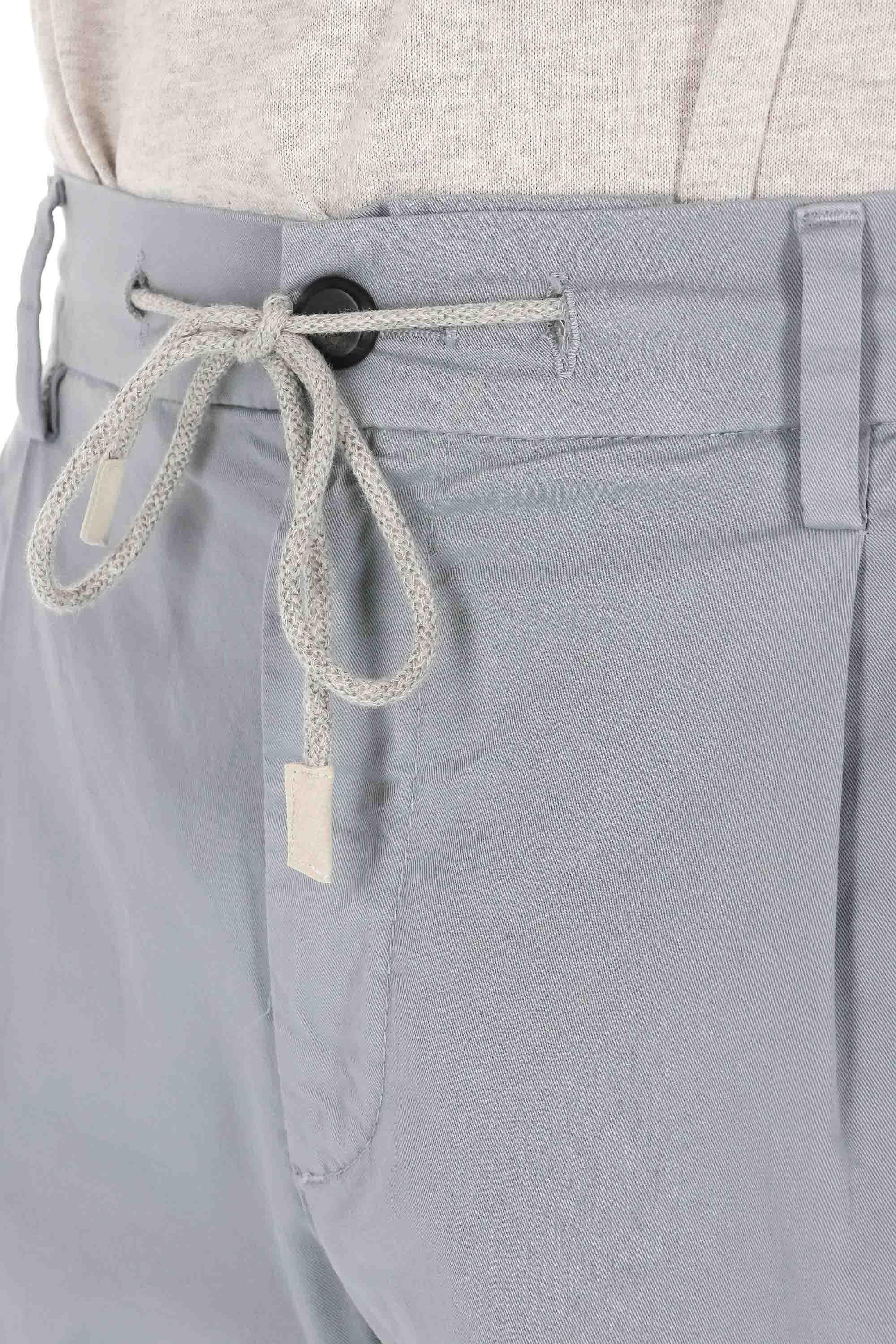 Pantalone in cotone comfort con coulisse K75PANG03 TET0G002 08NN Eleventy 