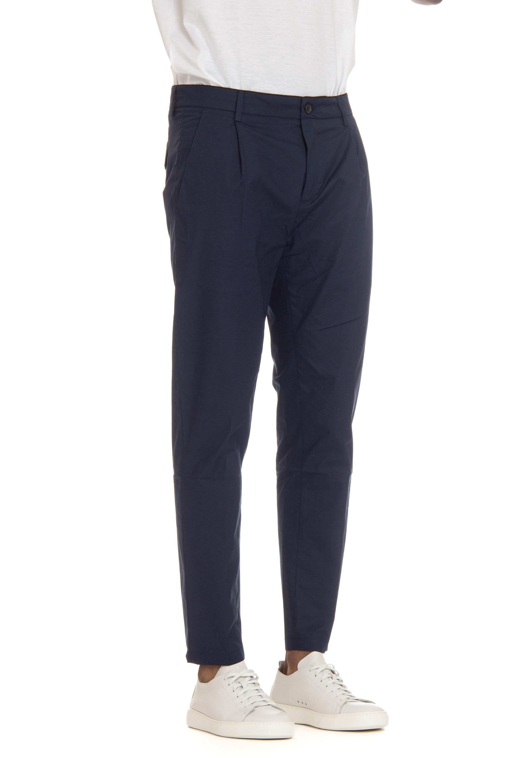 Pantalone chino superlight con pence in popeline di cotone UP018 2TS0007 817 Department 5 