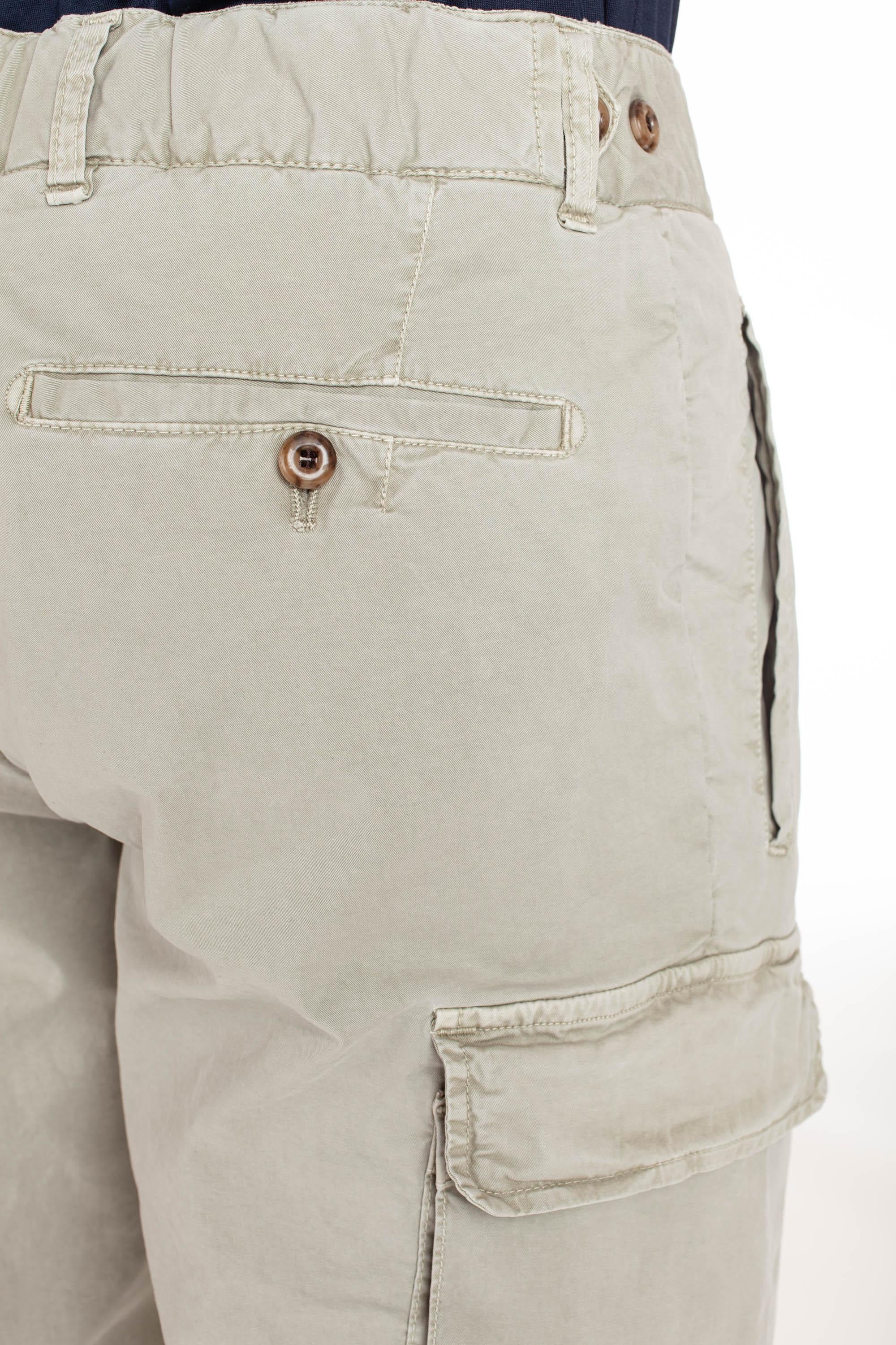 Myths Pantalone cargo archivio in cotone delavè mod. Ares 24M15L 20-FR F25 