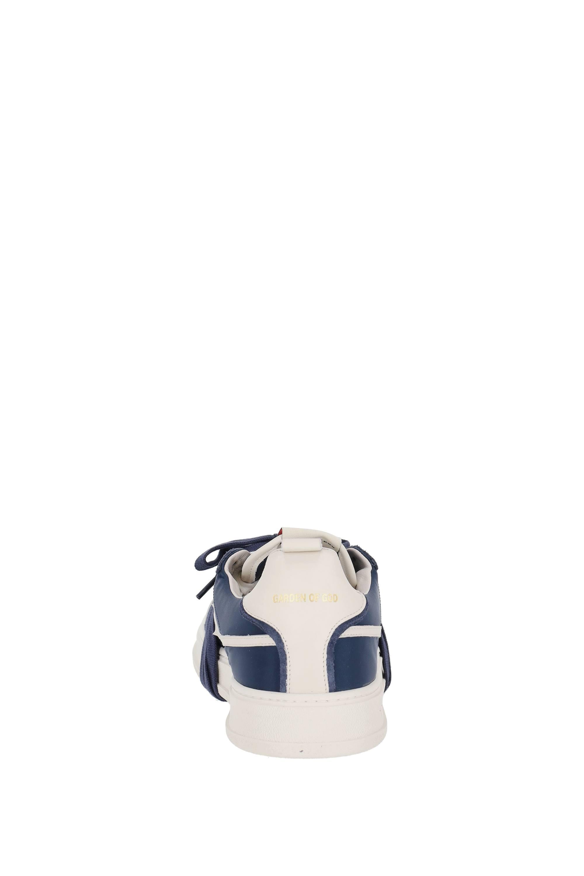 Sneaker Apple in camoscio e nylon APPLE-2 OCEANO Garden of God 