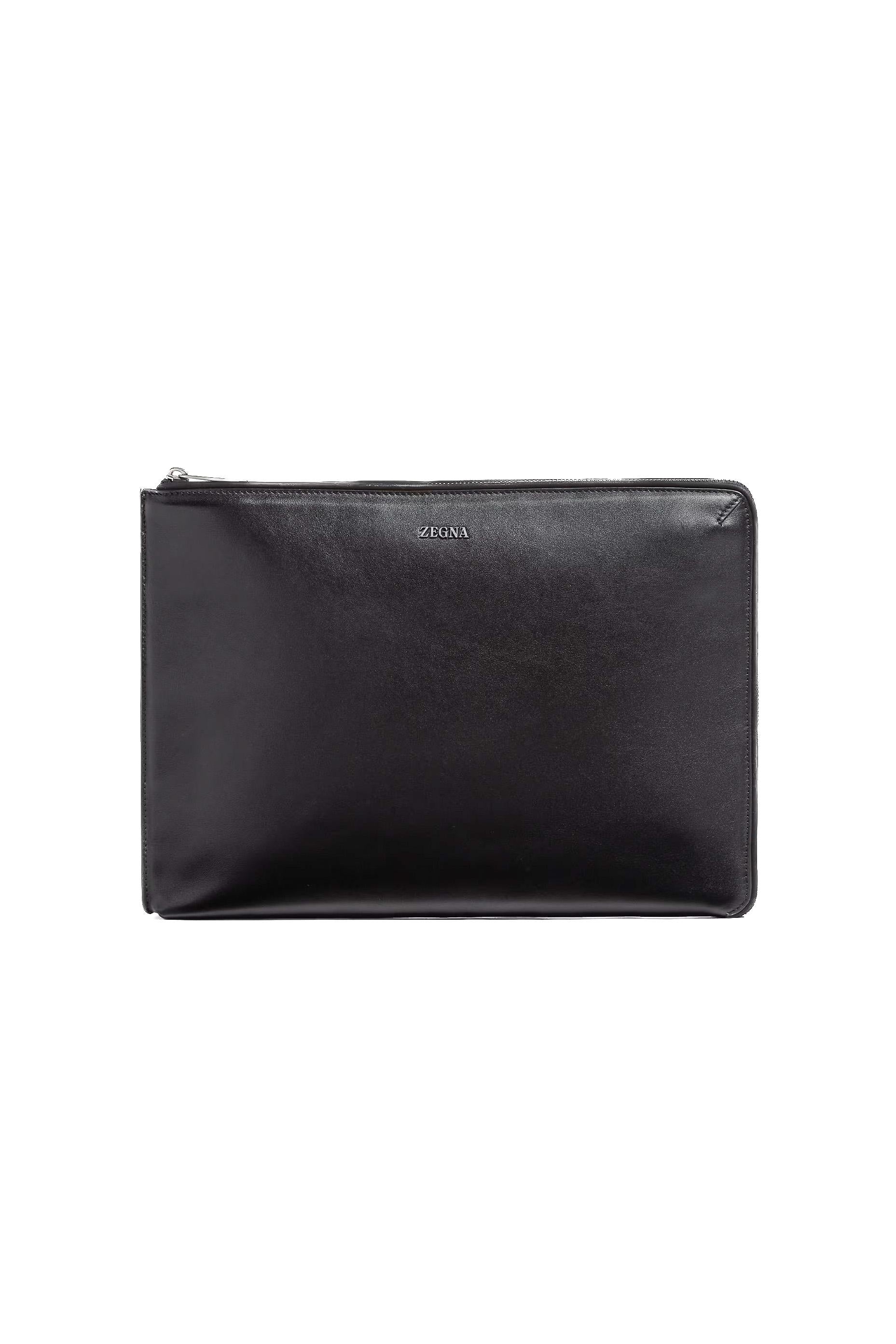 Portadocumenti in pelle LHGRN-C2275Z NER Zegna 
