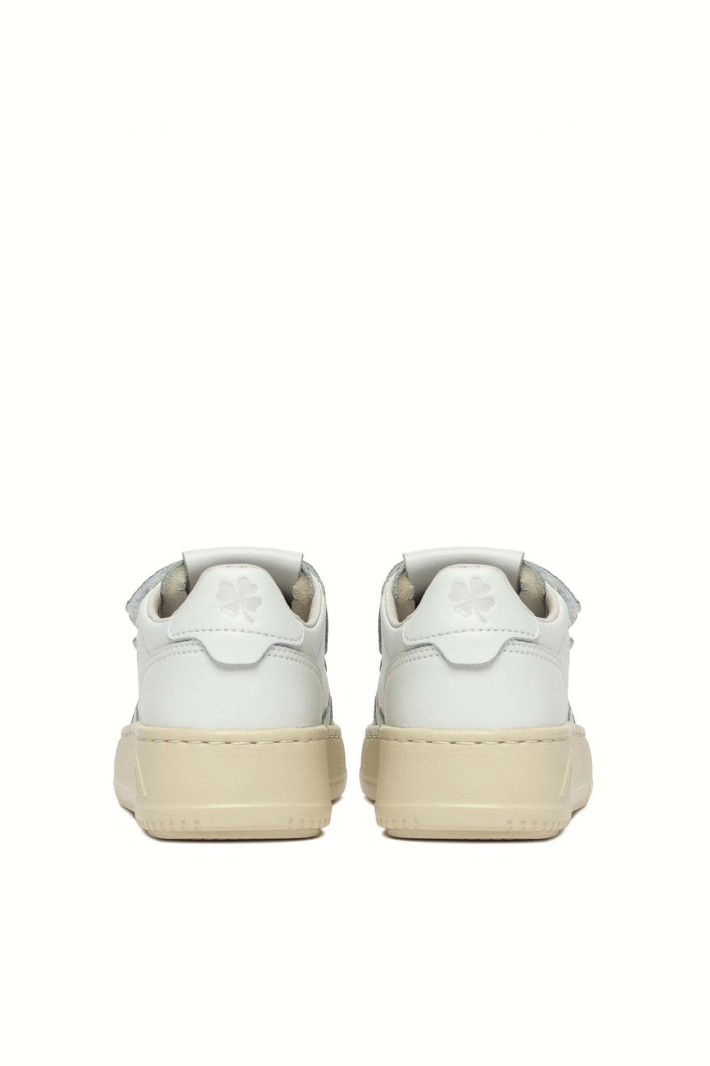 Sneaker Medalist bambino in pelle con strappi KILK FF03 WHT/WHT Autry 