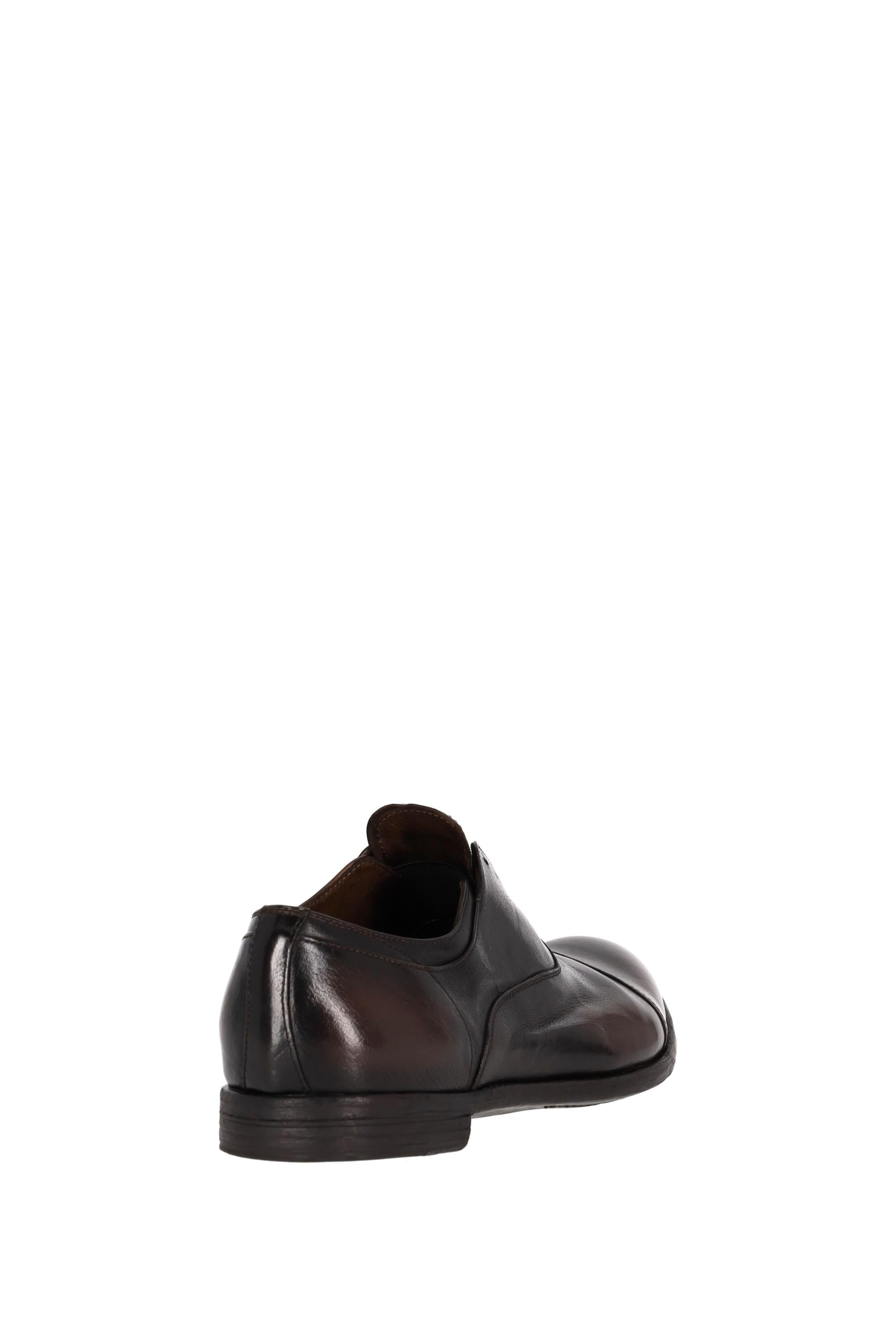 Scarpa oxford in pelle delavè OCUARC-501IGN41M579 TM25 Officine Creative 