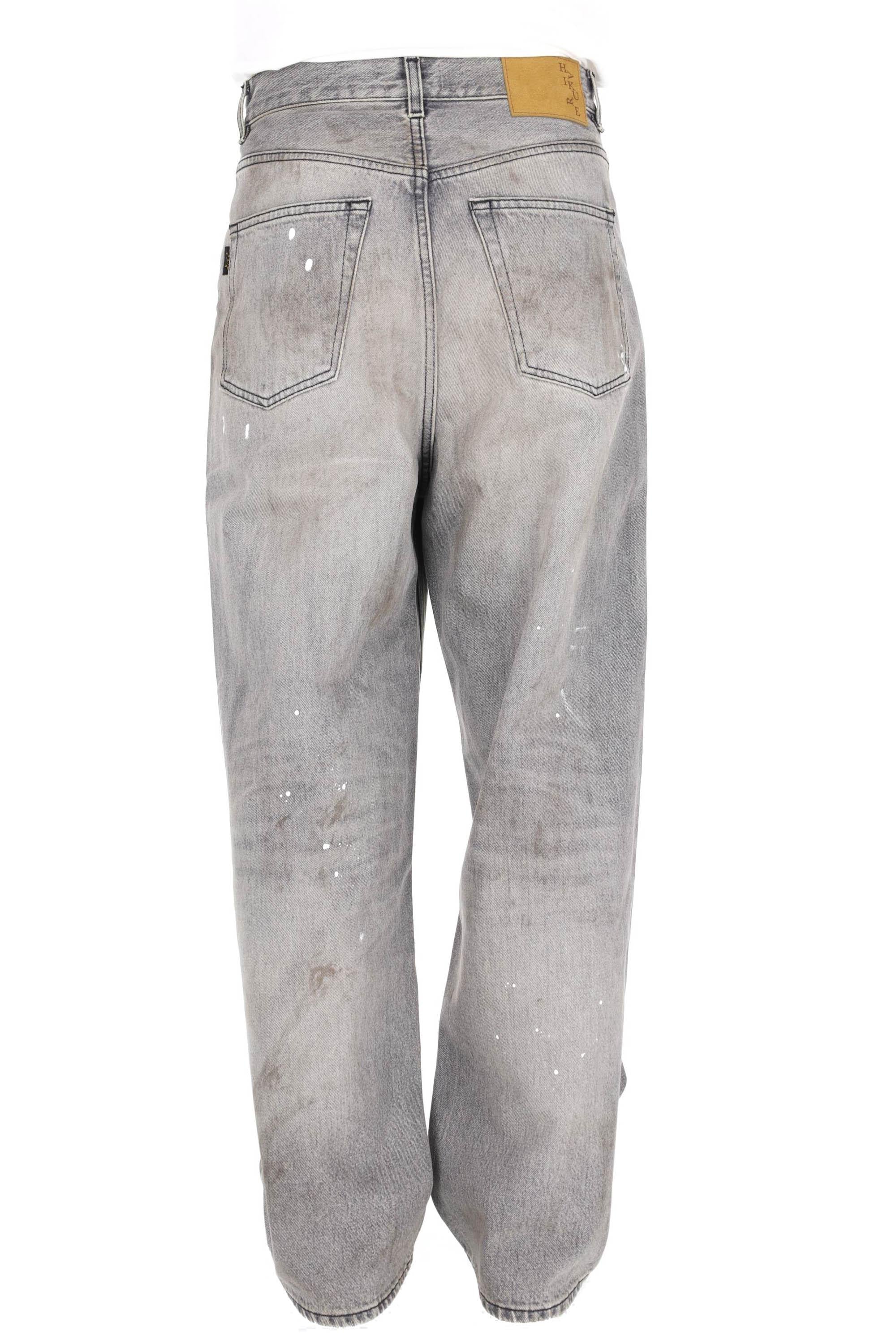 Haikure Jeans puro cotone modello New Jo dive splash con spennellature 03257DF118 L0900 