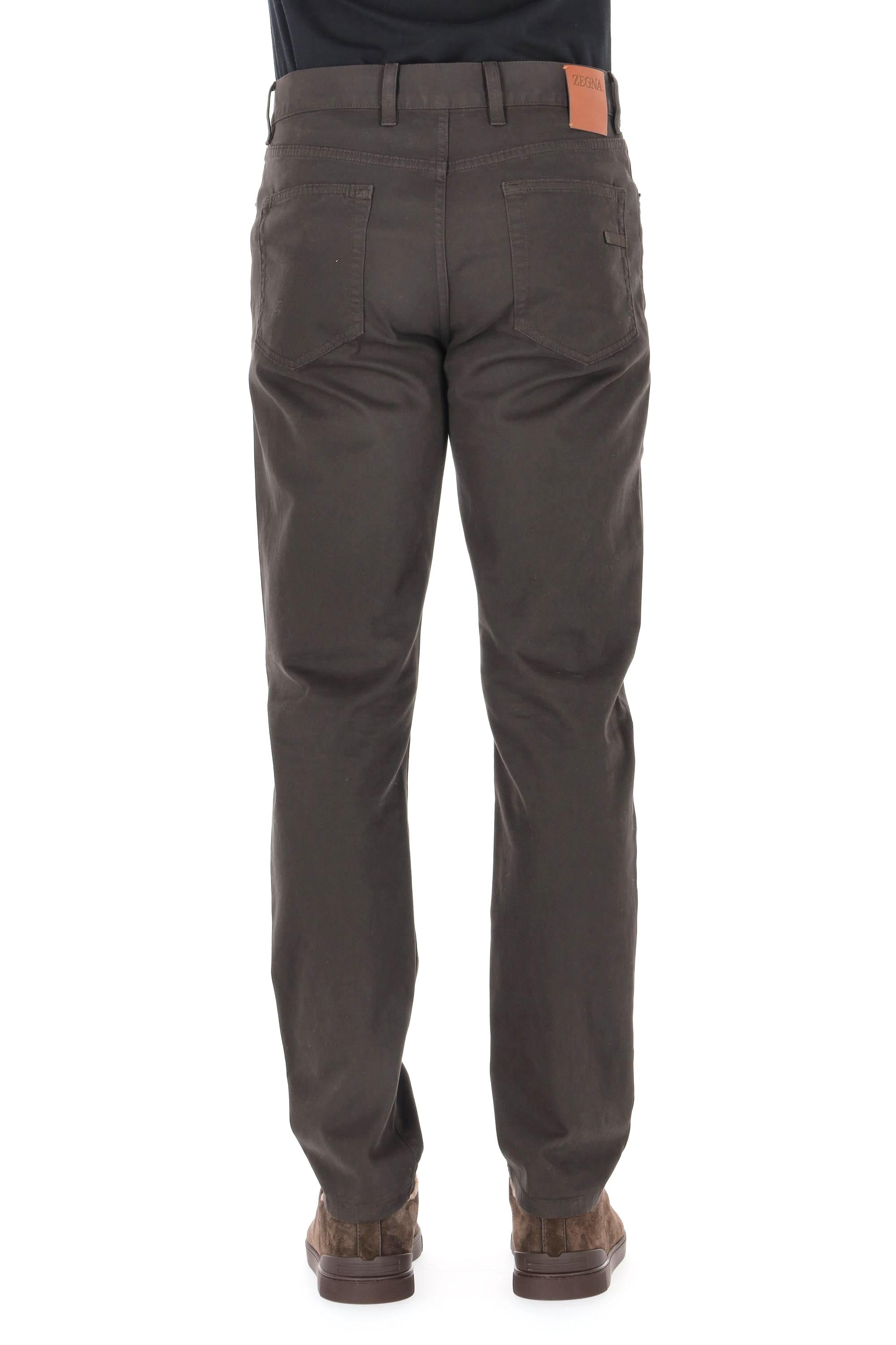 Zegna 5 tasche color in caldo cotone mod. City UGPZWA2-CITY M69 