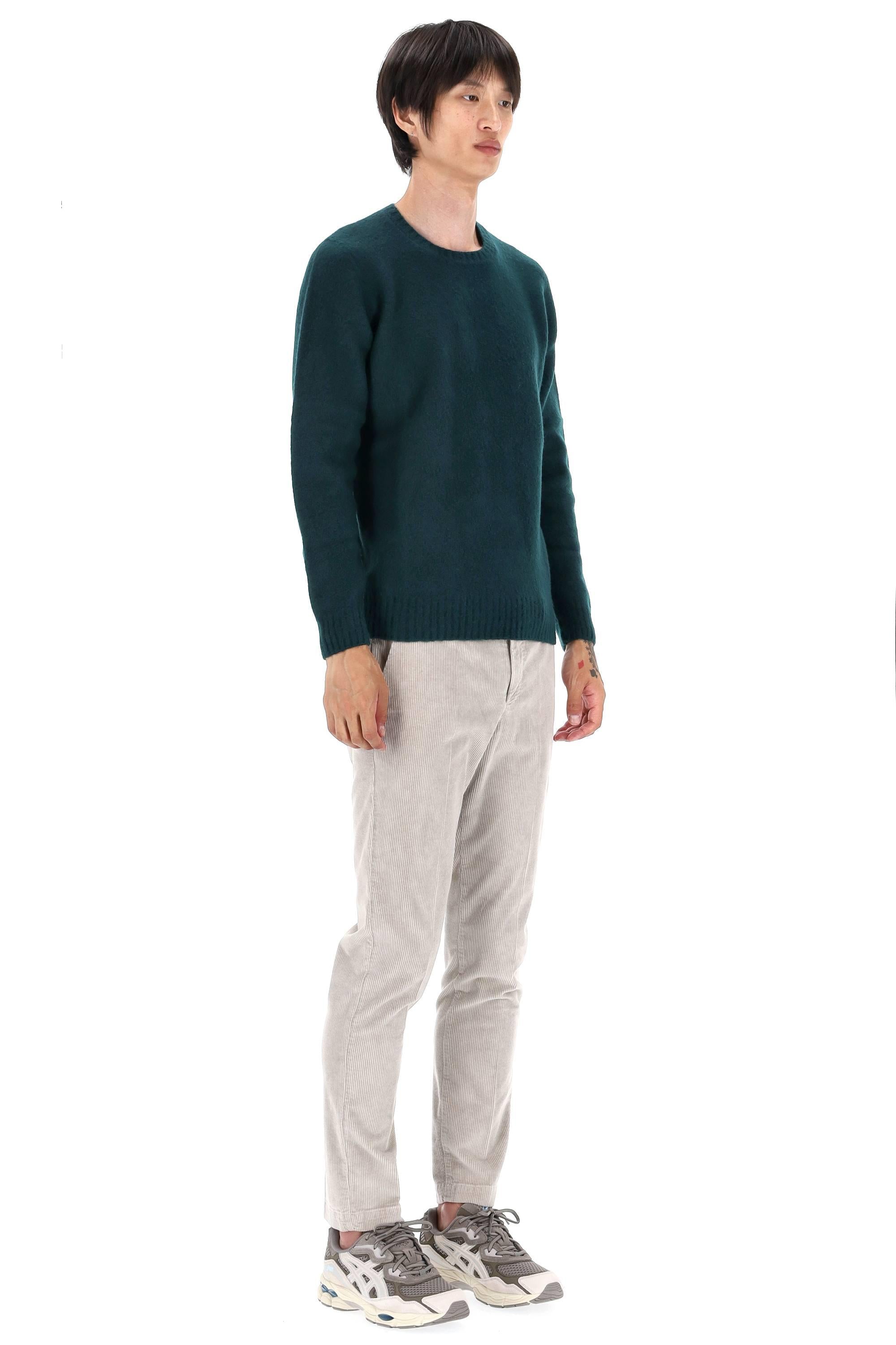 Maglia girocollo in lana garzata D8W103GLO-3 490 Drumohr 