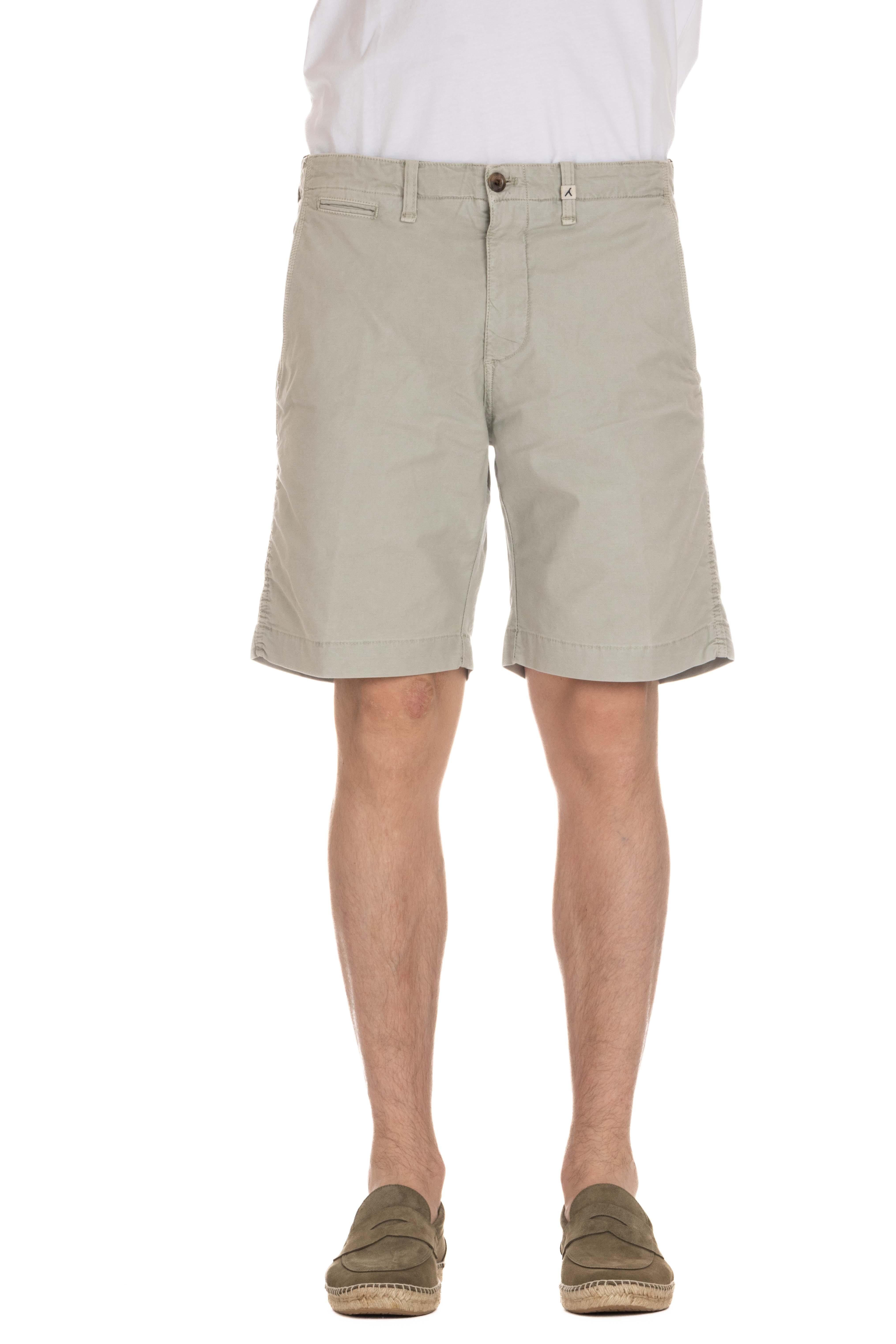 Bermuda in cotone tramato 24M84B287-FR/4 F25 Myths 
