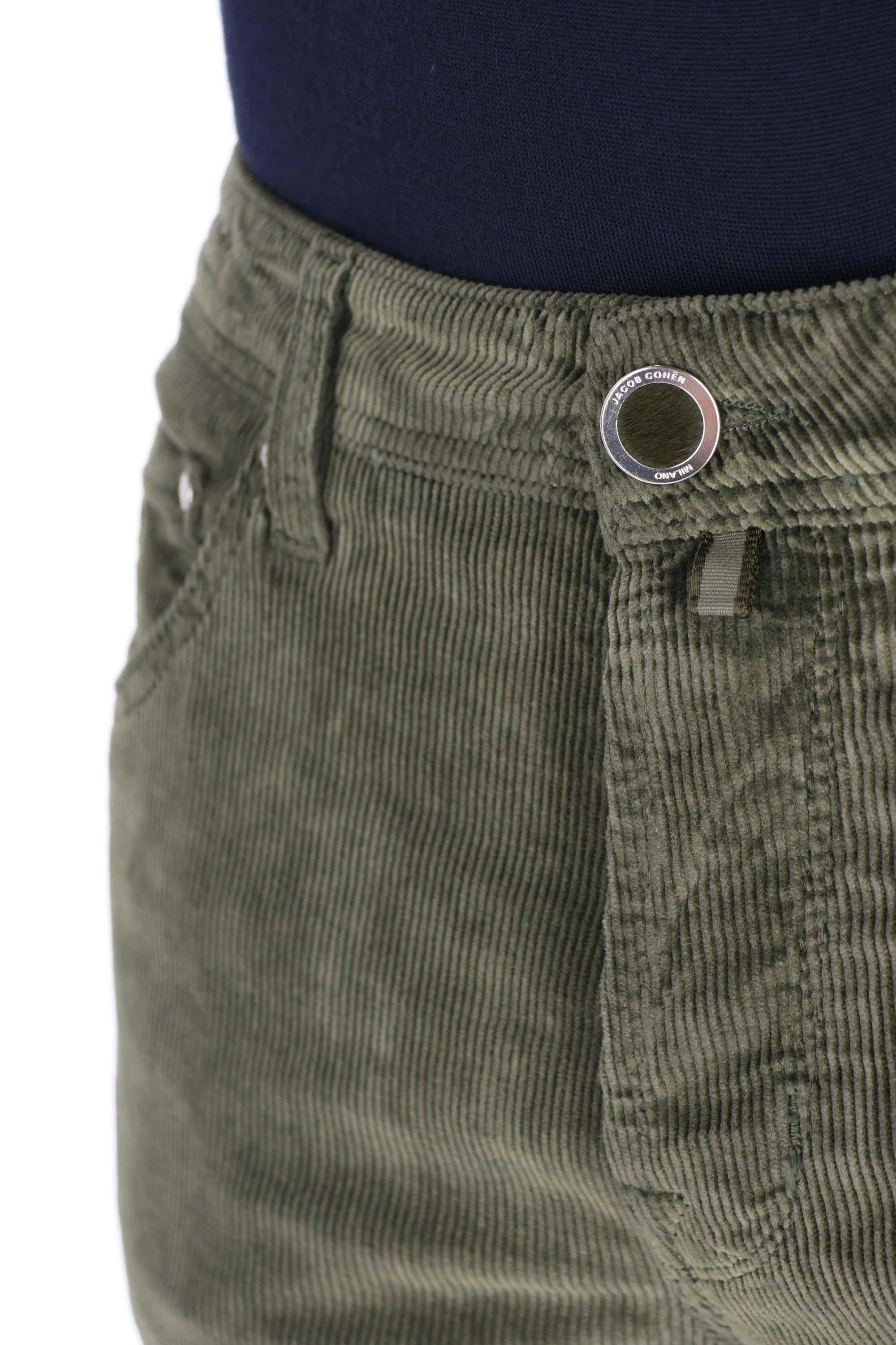 Jacob Cohen 5 tasche color in velluto mille righe Scott fit JUM_QE015-036-S3653/2 R40 