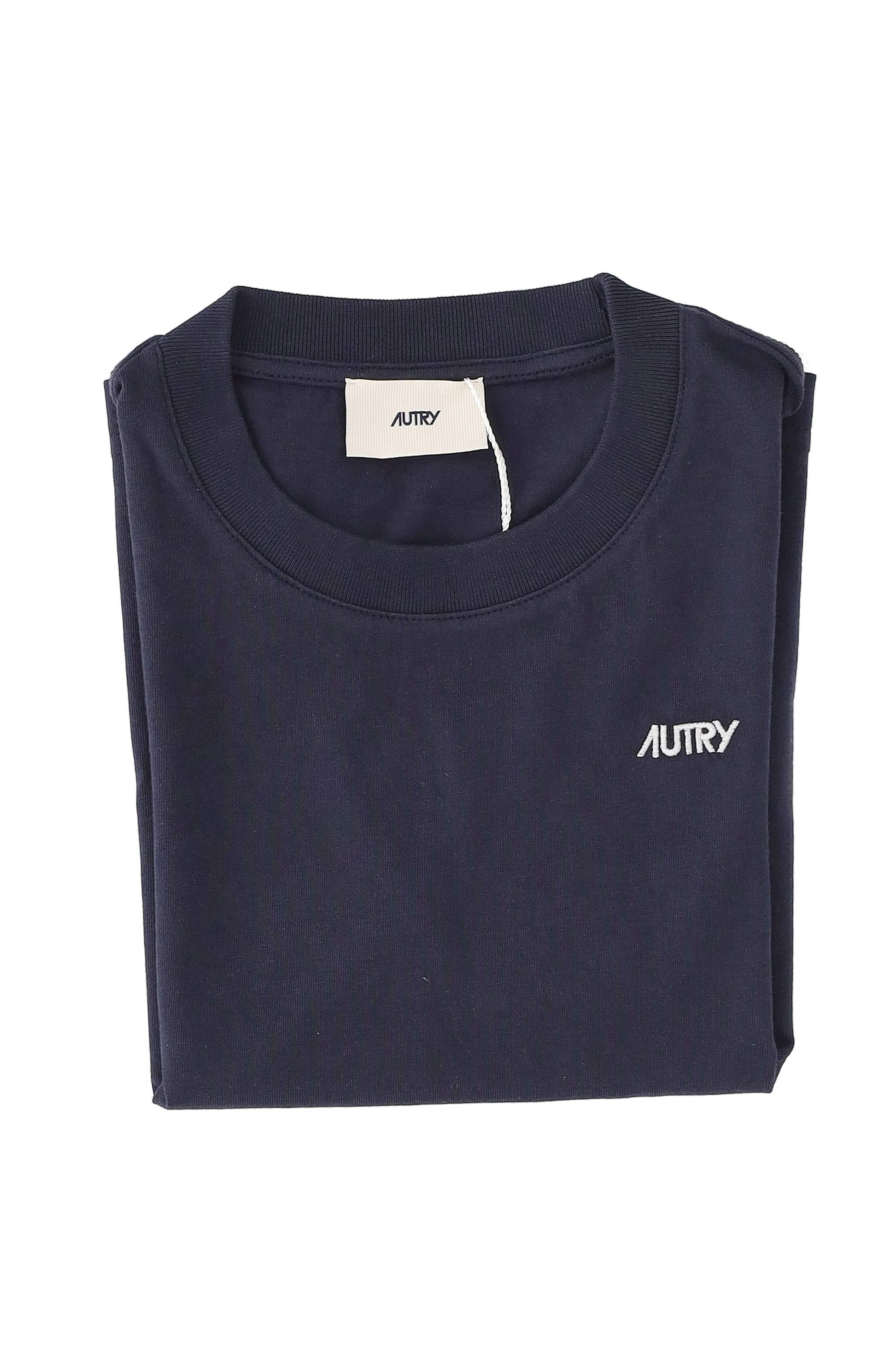 Autry T-shirt bimbo in cotone con logo KTPK P7CV VORTEX 