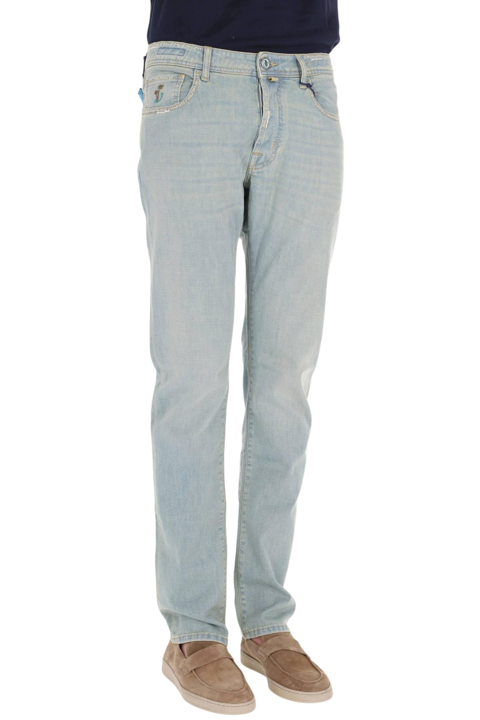 Jacob Cohen Jeans sabbiato in cotone comfort Nick fit linea Resort QR004-R02-S2851 300D 