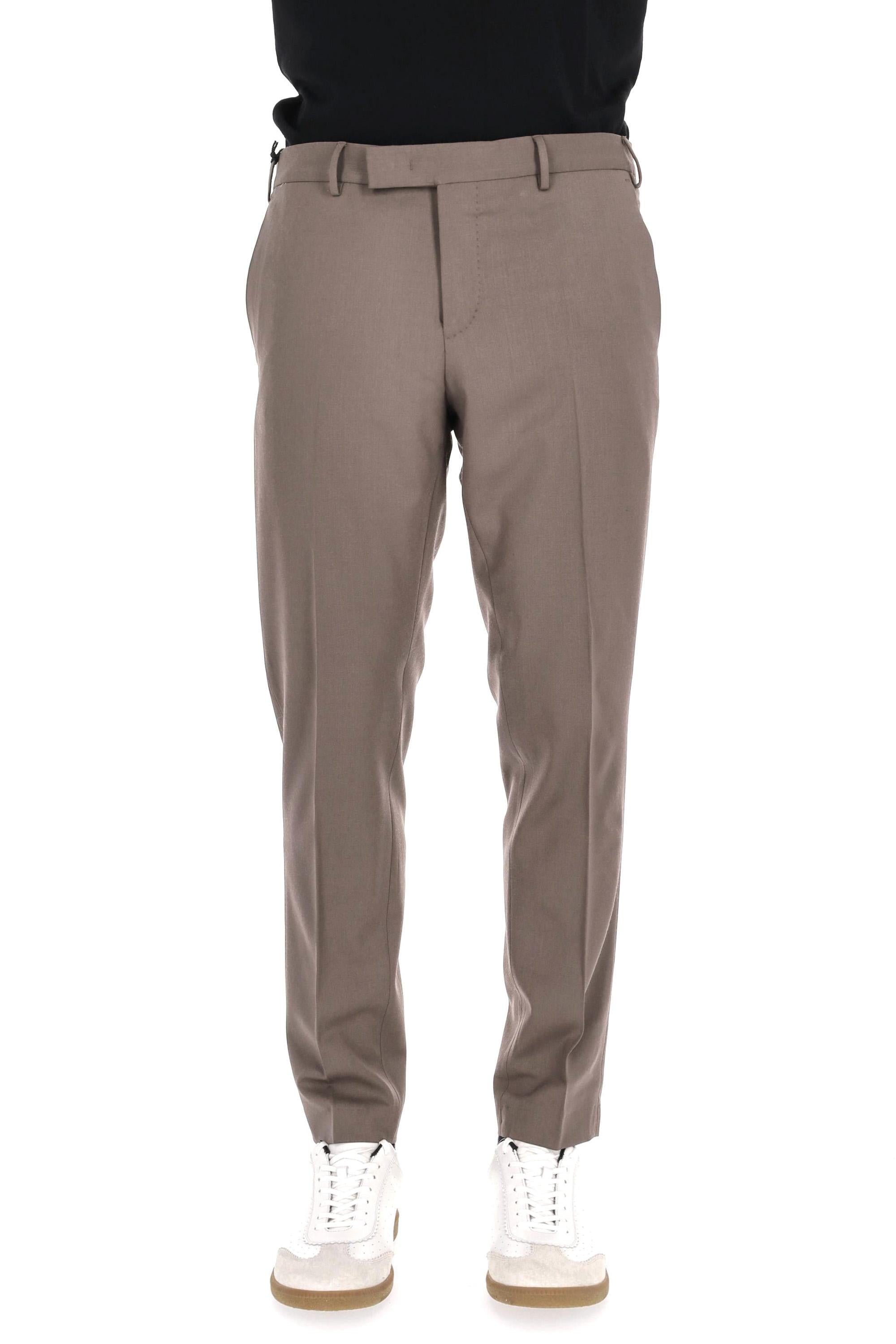 Pantalone in batavia di lana b-stretch fit Dieci AFX0Z00FWD MA37 0105 PT Torino 