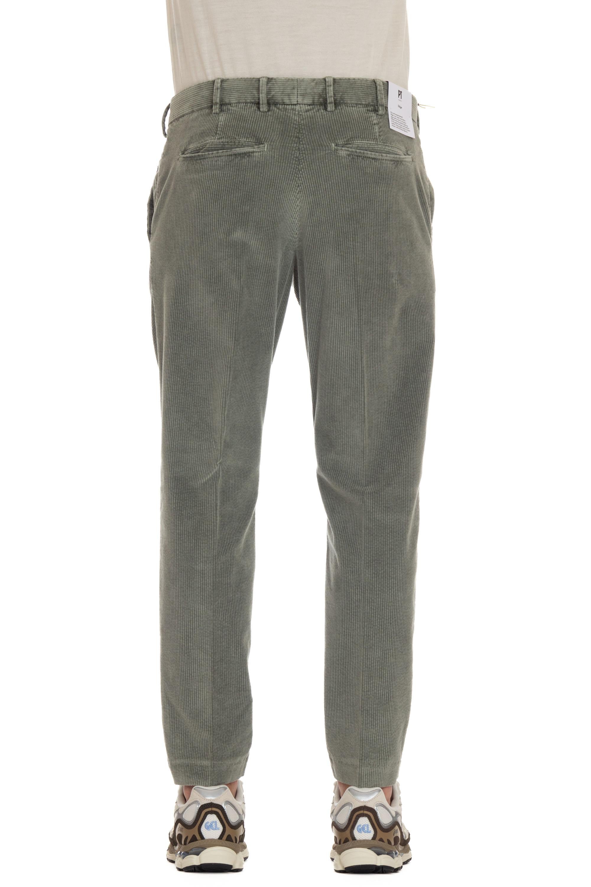 Pantalone in velluto coste 500 righe Rebel fit RTZ1Z00FWD TU87/4 N434 PT Torino 