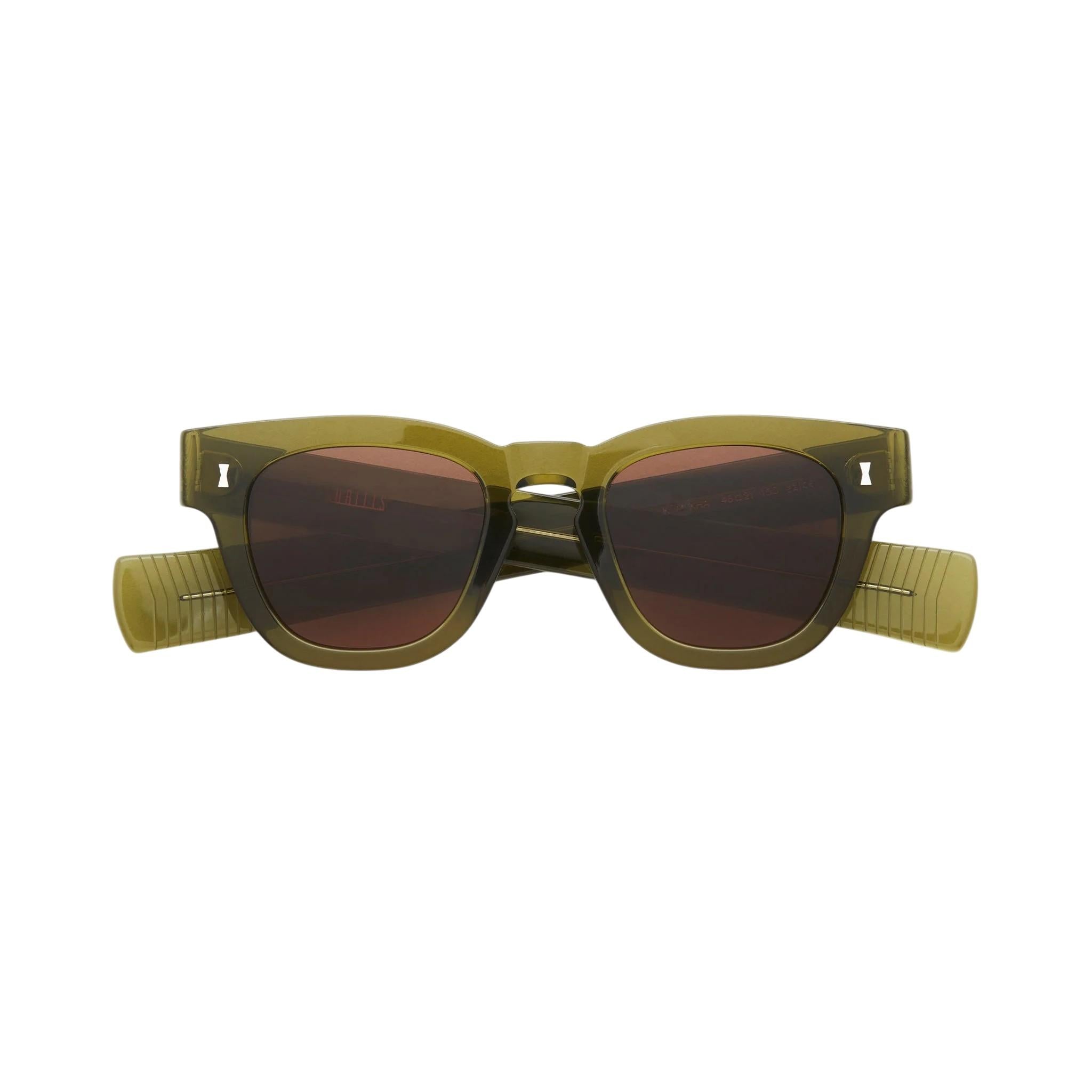 Cubitts Occhiale da sole Cruikshank in acetato di cellulosa CRUICKSHANK KHAKI 